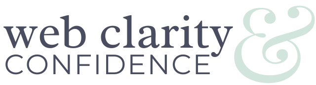 Web Clarity &amp; Confidence - Website Strategy &amp; Copywriting Services for Small Businesses
