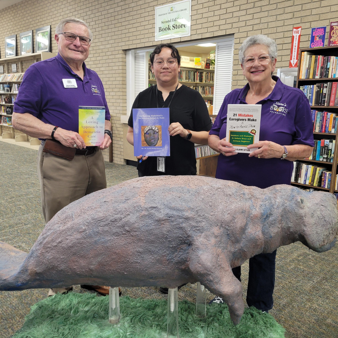 Manatee County Public Library - Dennis Dulniak, Selena Palacios and Toni Gitles