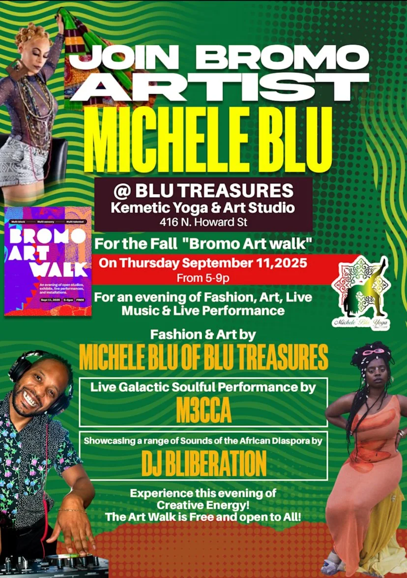 Bromo art walk @ Michele blu yoga & art studio