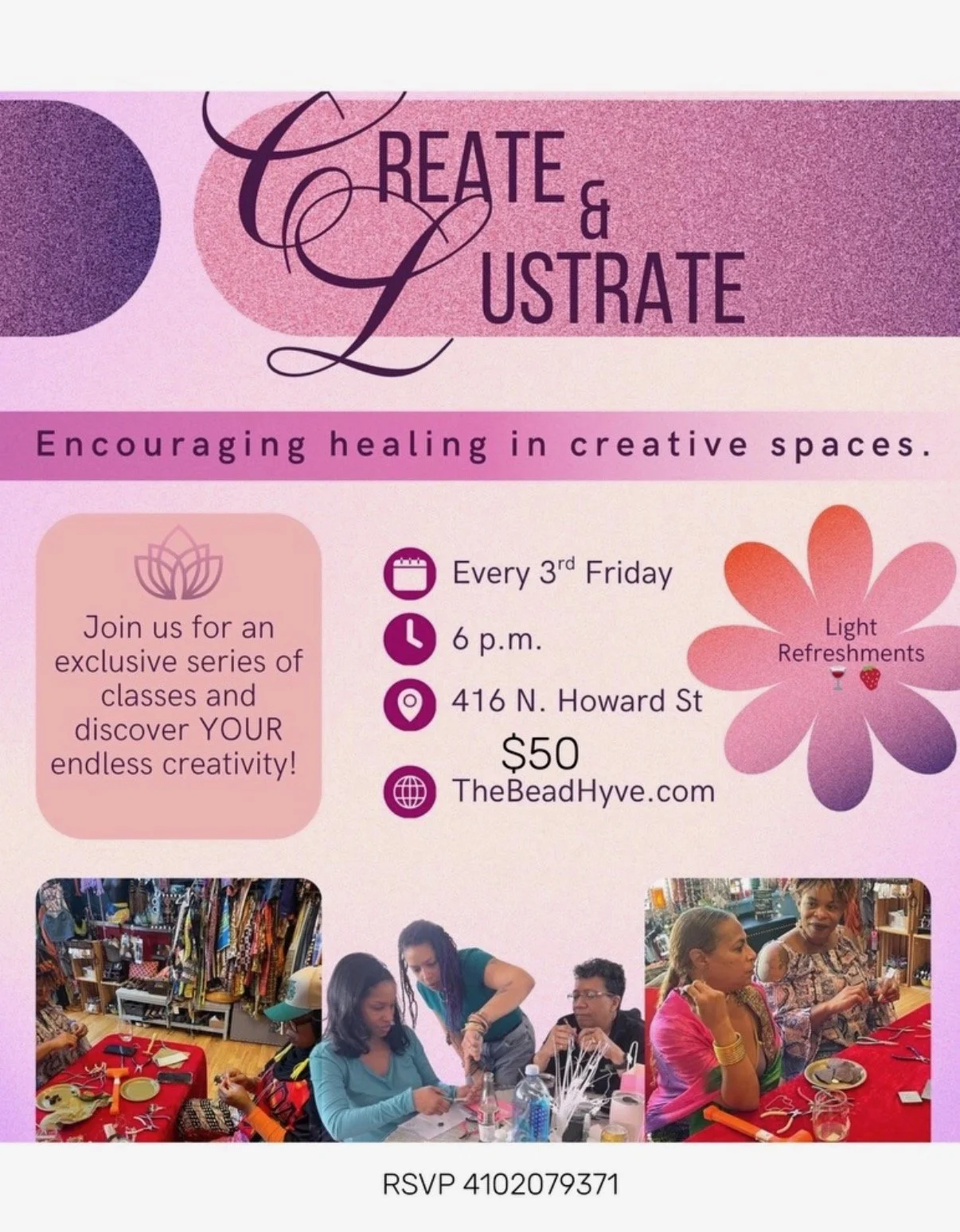 Create &amp; Lustrate