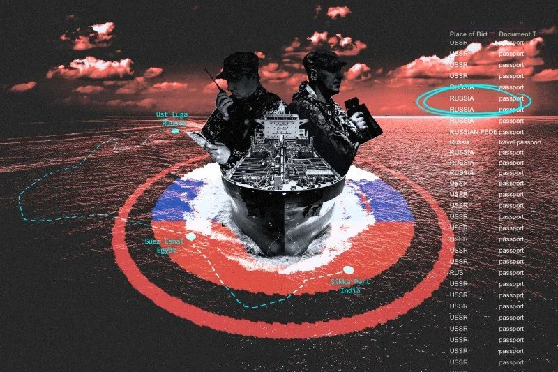An investigation into the Russian “watchmen” quietly sailing aboard tankers carrying sanctioned oil — and their role on board.
With: Dossier Center (Russia in exile), Follow the Money (Netherlands), Delfi (Estonia), Danwatch (Denmark), Expressen, De 