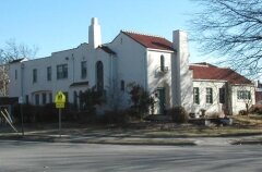 C.M. JACKMAN HOUSE
158 N. Roosevelt
Listed in National Register 10/10/2007
Architect: Lorentz Schmidt
In the early 1920s, Charles M. Jackman hired well-known Wichita architect Lorentz Schmidt and contractor George Siedhoff to design and build his C