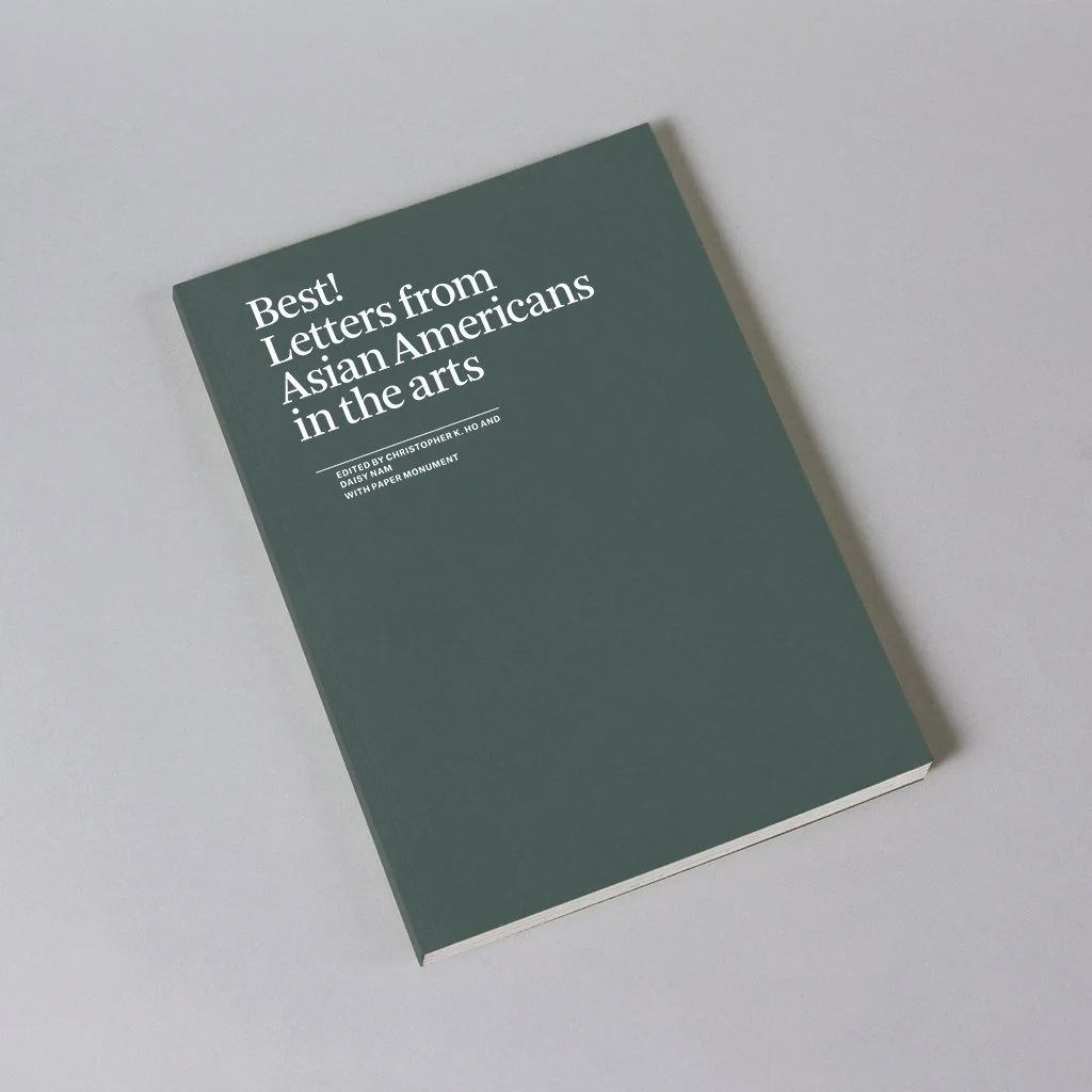 Dialogue with Sung Hwan Kim published in Best! Letters from Asian Americans in the Arts