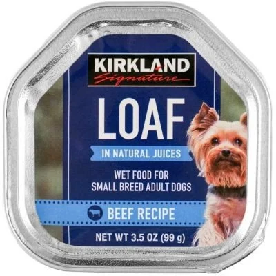 Kirkland Signature Loaf in Natural Juices, 3.5 oz tray (any flavor)