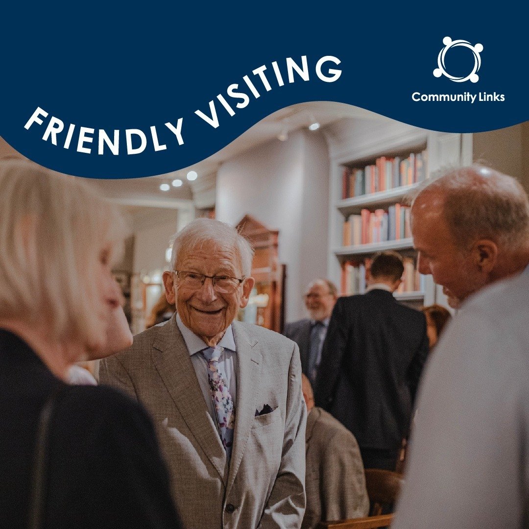 Community Links is recruiting volunteers for our Seniors Friendly Visiting program. 🧓👵
.
As a volunteer you can help to promote social contact, provide companionship, and support seniors within their home.
.
For more information, visit our website,