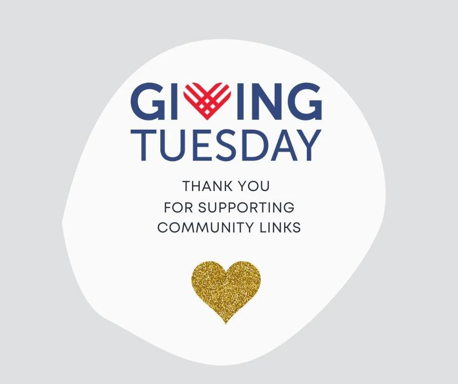 💫Supporting Community Links this Giving Tuesday means investing in a cause that makes a real difference in our community. 
.
Every contribution helps provide essential services, support those in need, and create opportunities for growth and developm