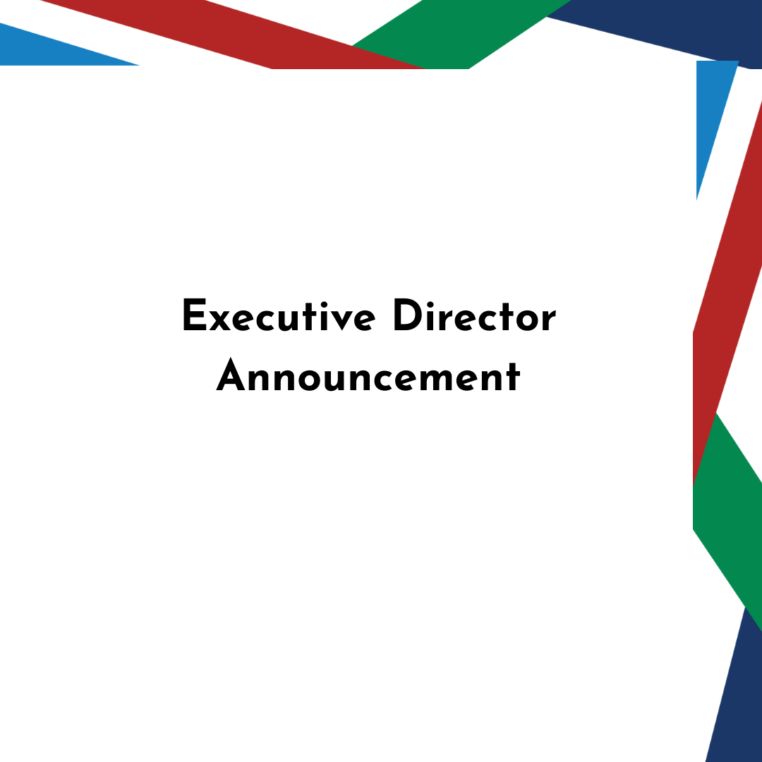 Executive Director Announcement