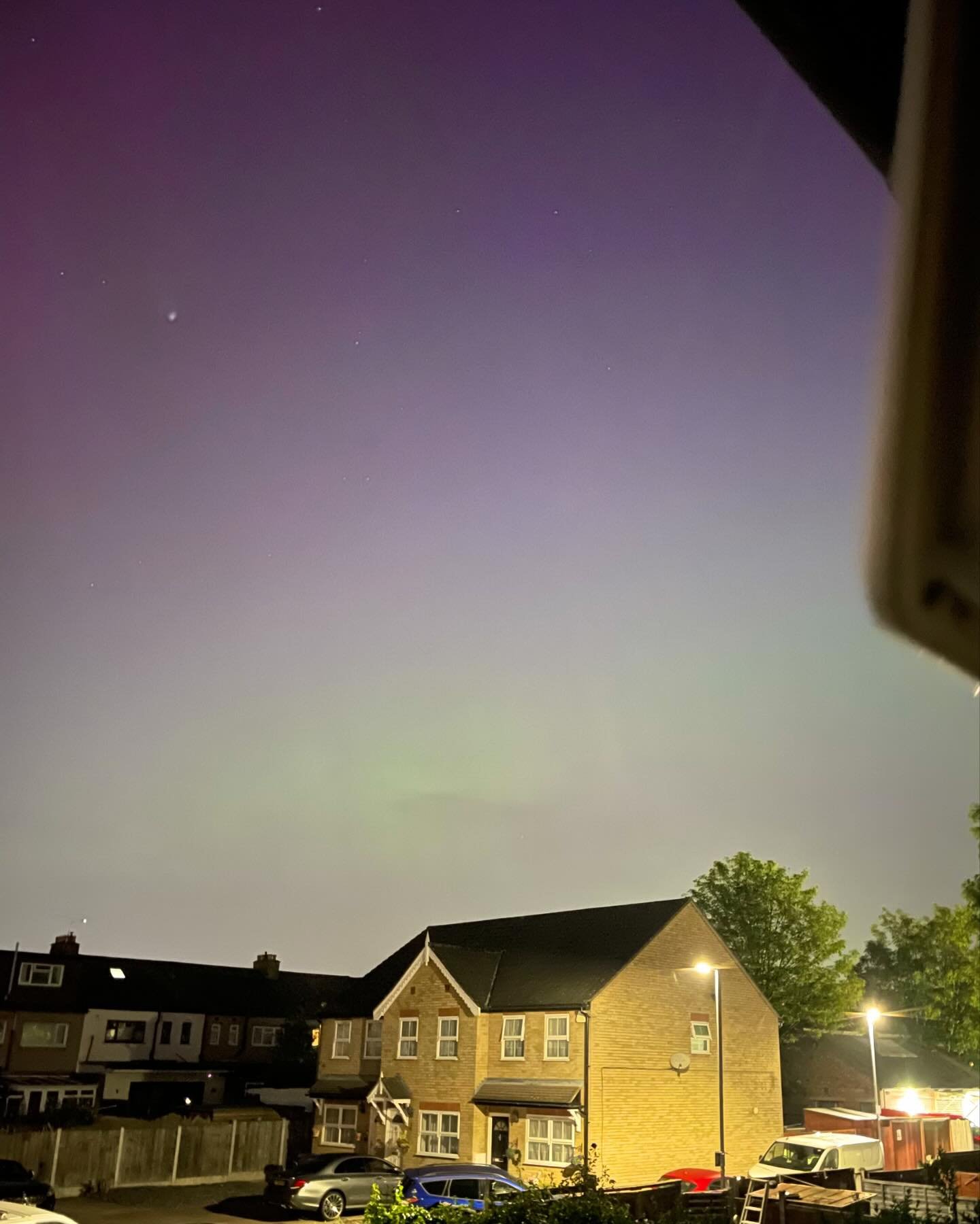 Captured the beautiful Northern light from Essex