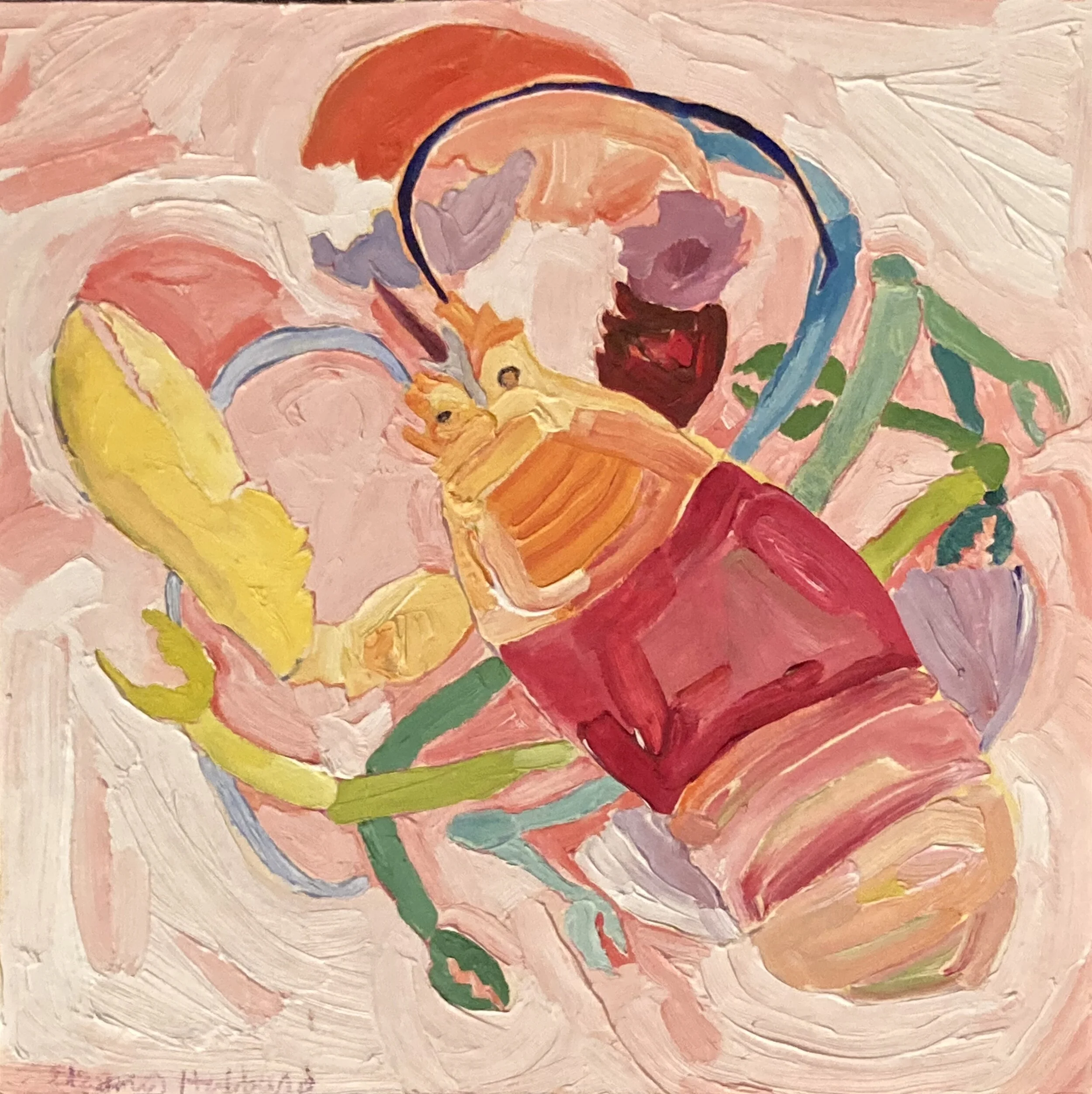 Prufrock the Thirtieth, 2008, oil on museum board, 8” x 8.2”