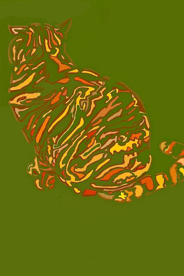 Disappearing Academic (3/3), 2012, digital painting printed on BFK Rives paper, 11" x 17"