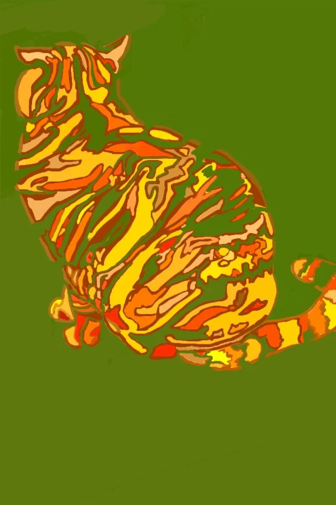 Disappearing Academic (2/3), 2012, digital painting printed on BFK Rives paper, 11" x 17"