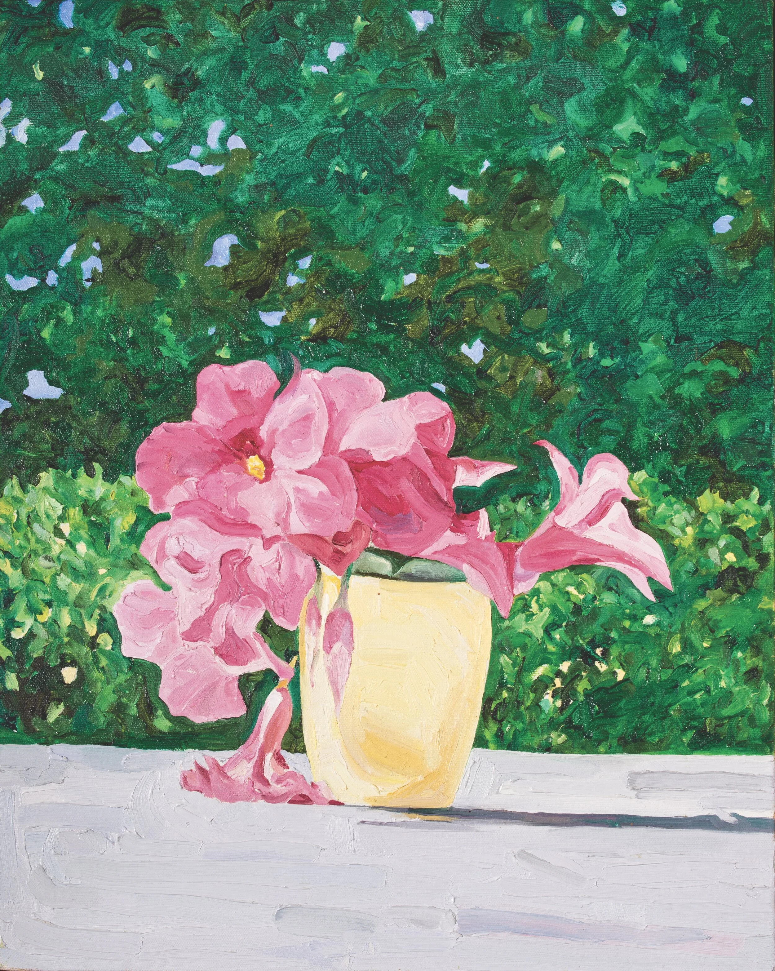 Last Chance, 2015, oil on canvas, 24” x 28”