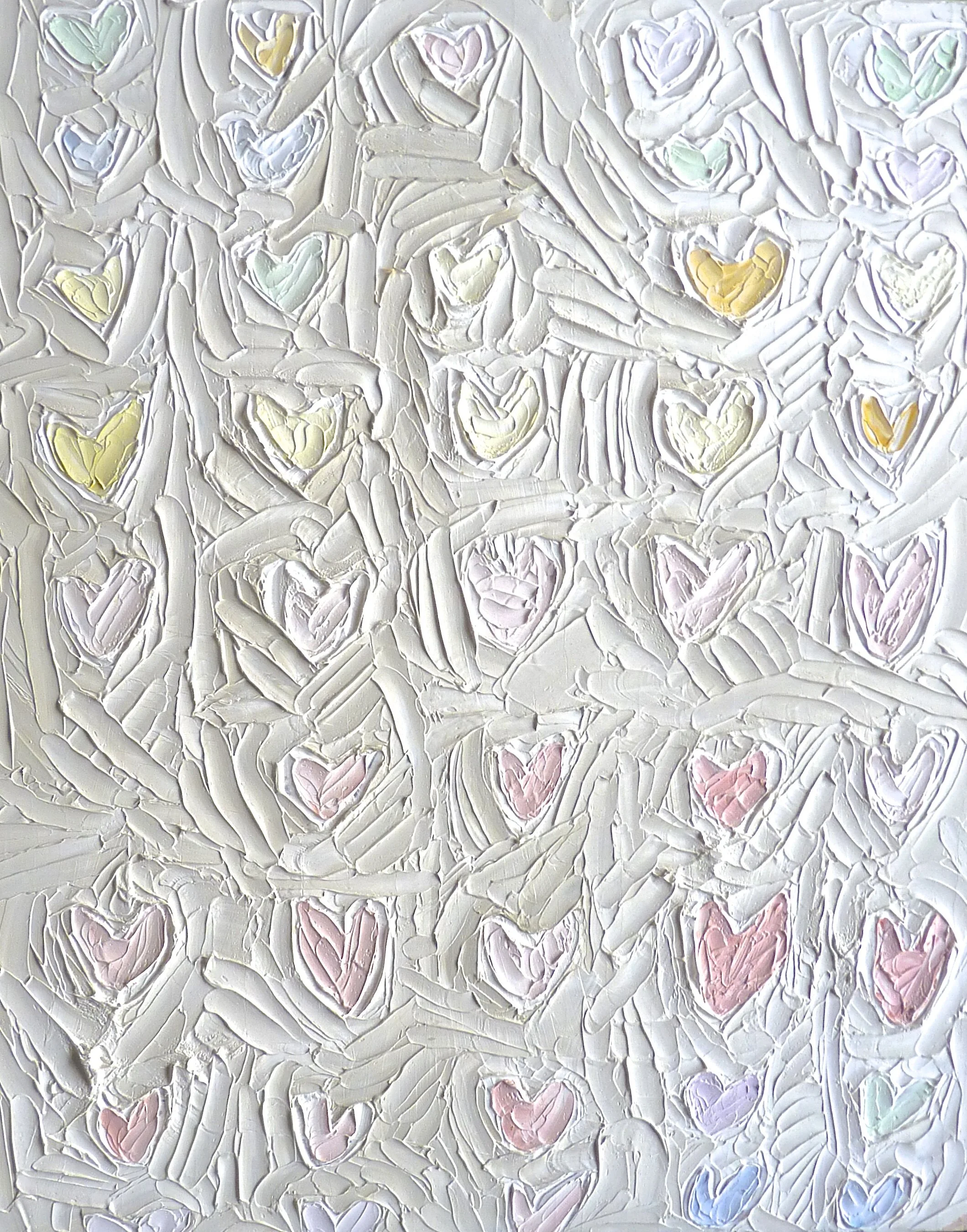 Letter, 1978, oil on masonite, 12" x 10"