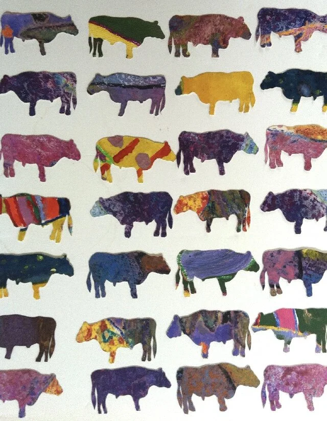 Seen and Herd, 2012, digital media on BFK Rives paper, 17” x 11”