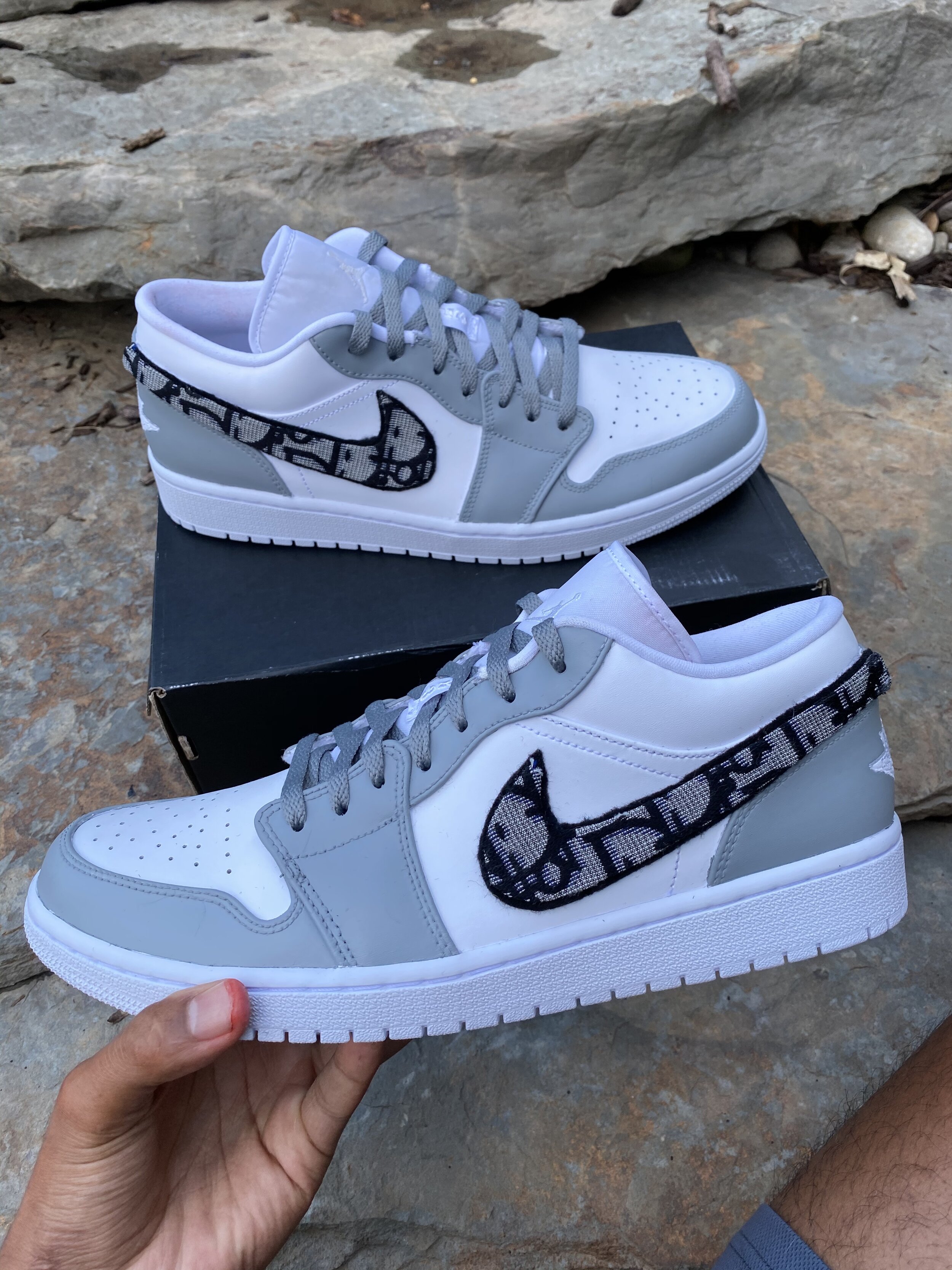 Custom Dior Nike Air Jordan 1 Low — Q 