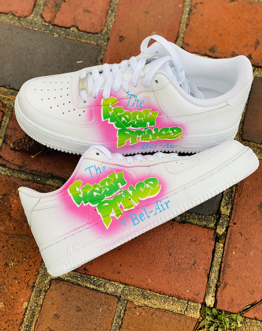 Custom Nike Air More Uptempo Bel Air Fresh Prince Of Bel Air