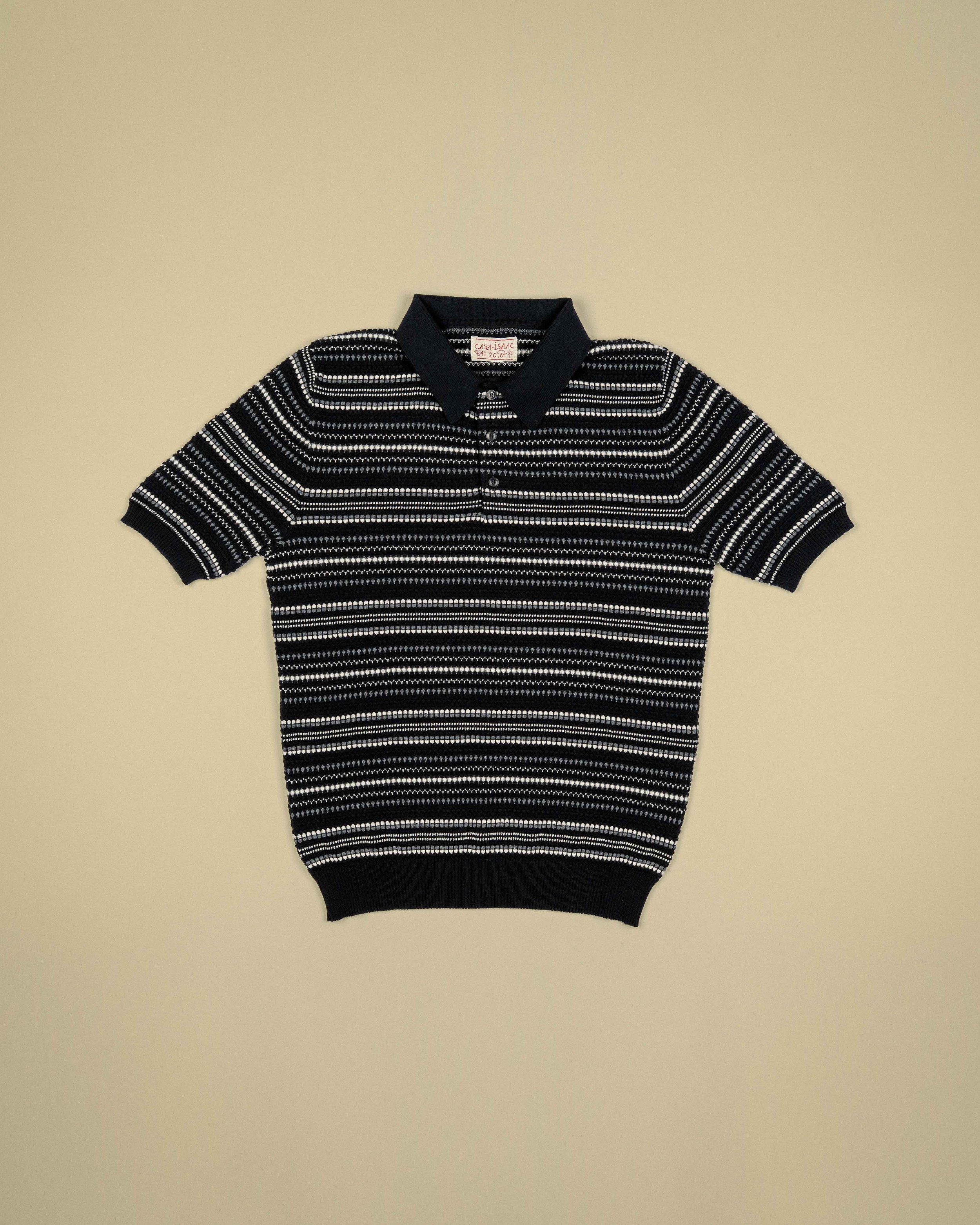 MaglificioGRP_CasaIsaac_Folk1_Polo_ShortSleeve_Black_1.jpg