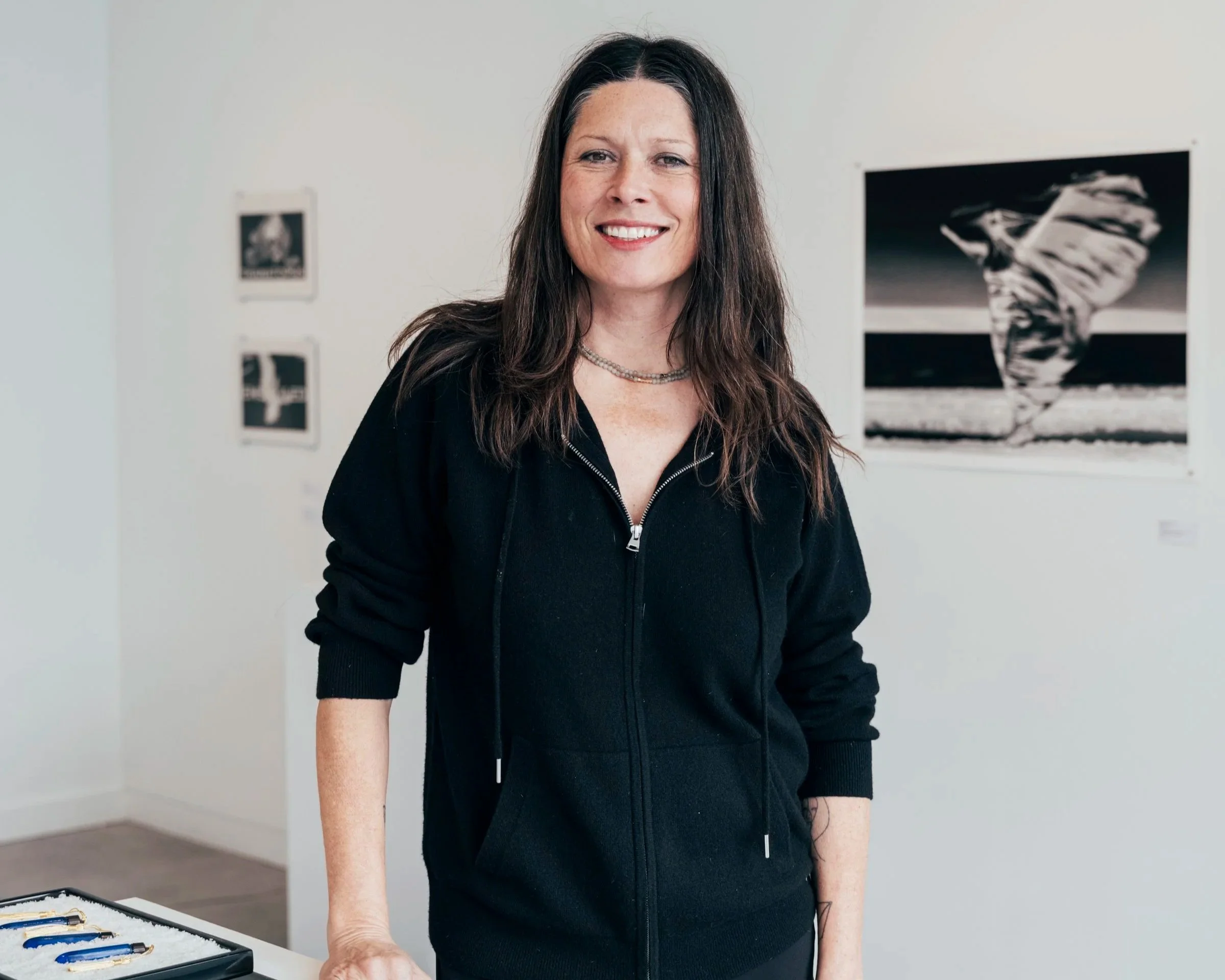 Portrait of Marne Lucas by Aaron Wessling, Single File Studios.