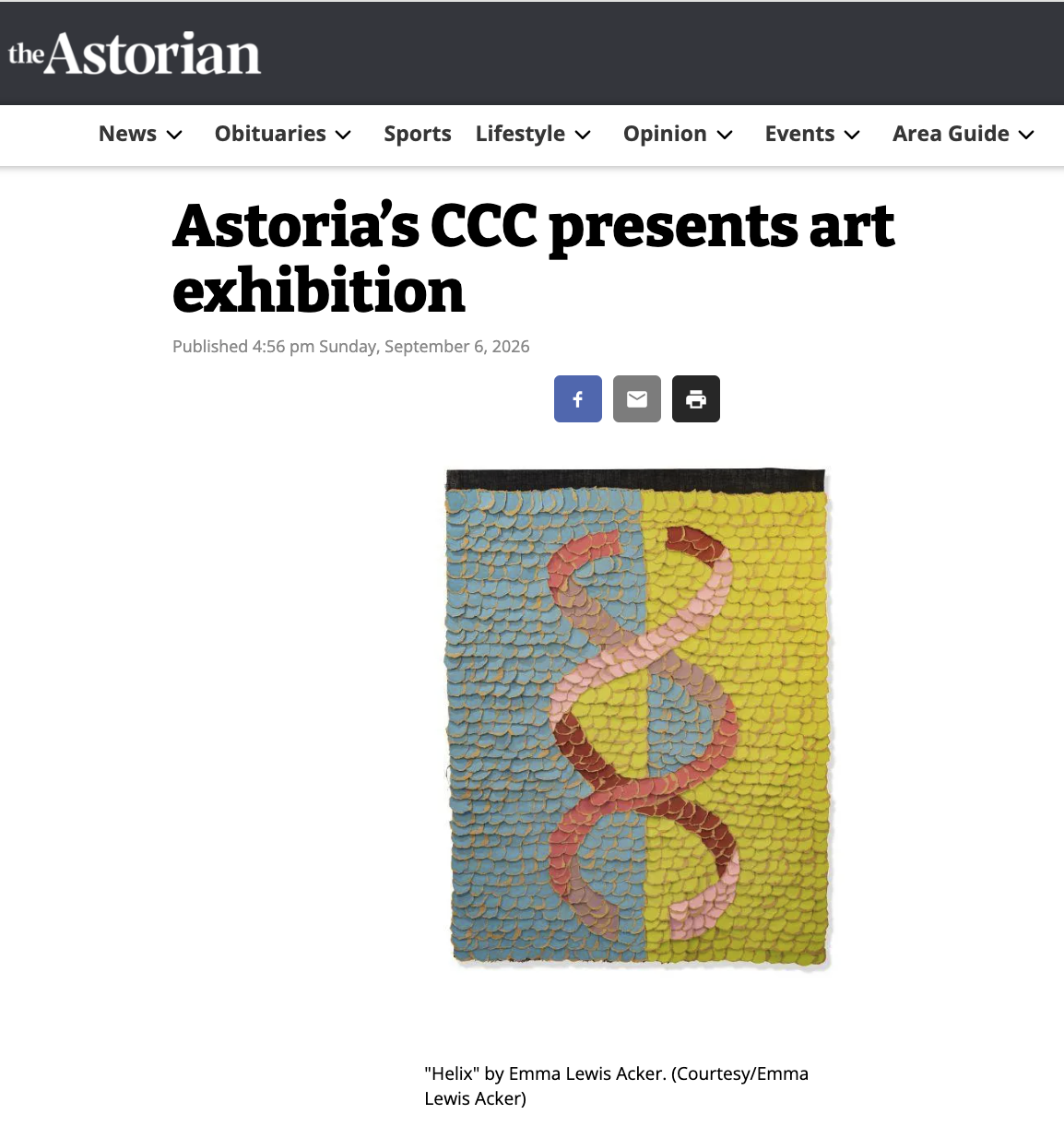 The Daily Astorian, Sunday, September 6, 2026.