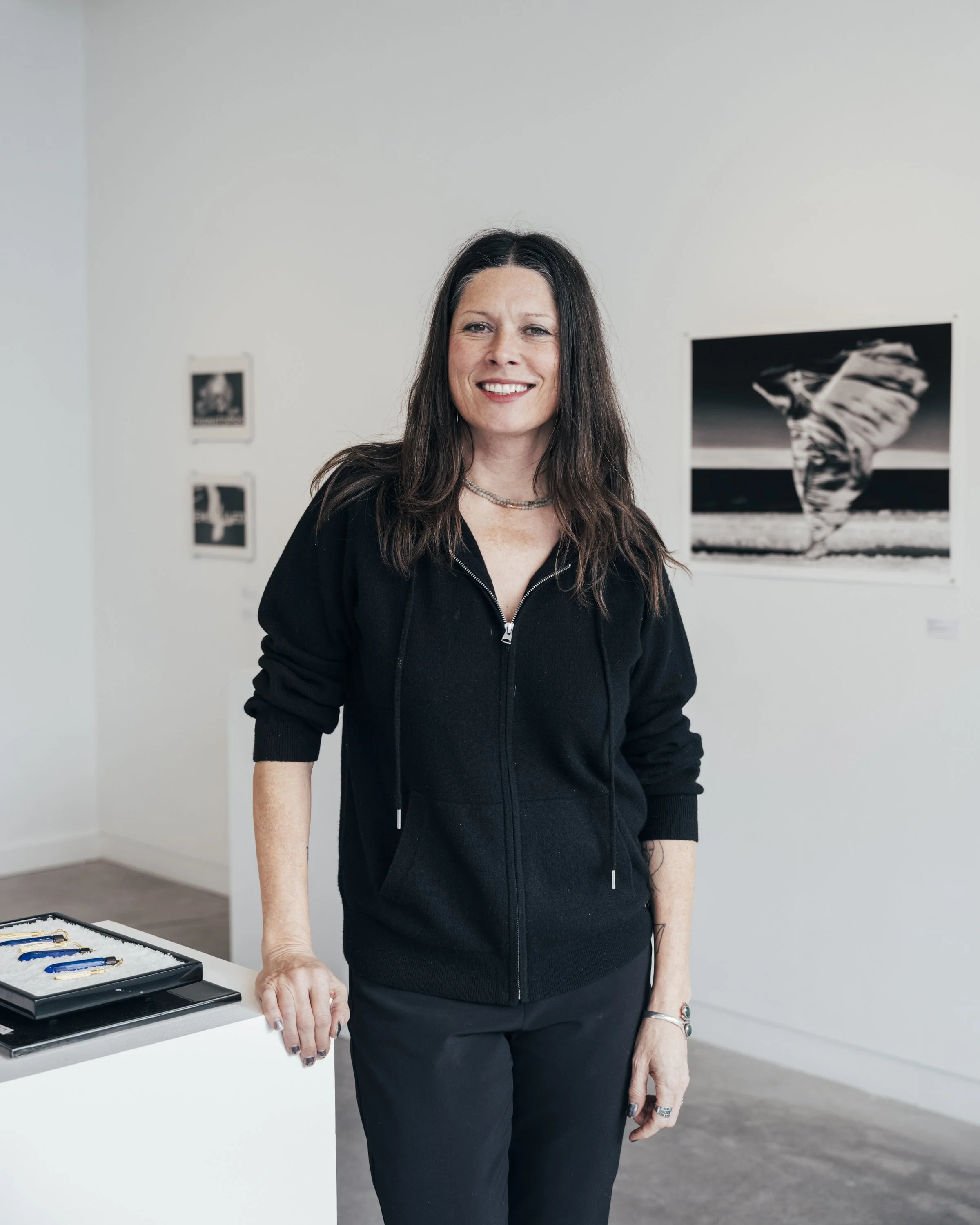 Portrait of Marne Lucas by Aaron Wessling, Single File Studios.