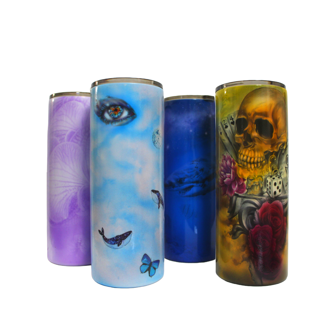 Marshall Artistry Original Artworks and Customizable Tumblers