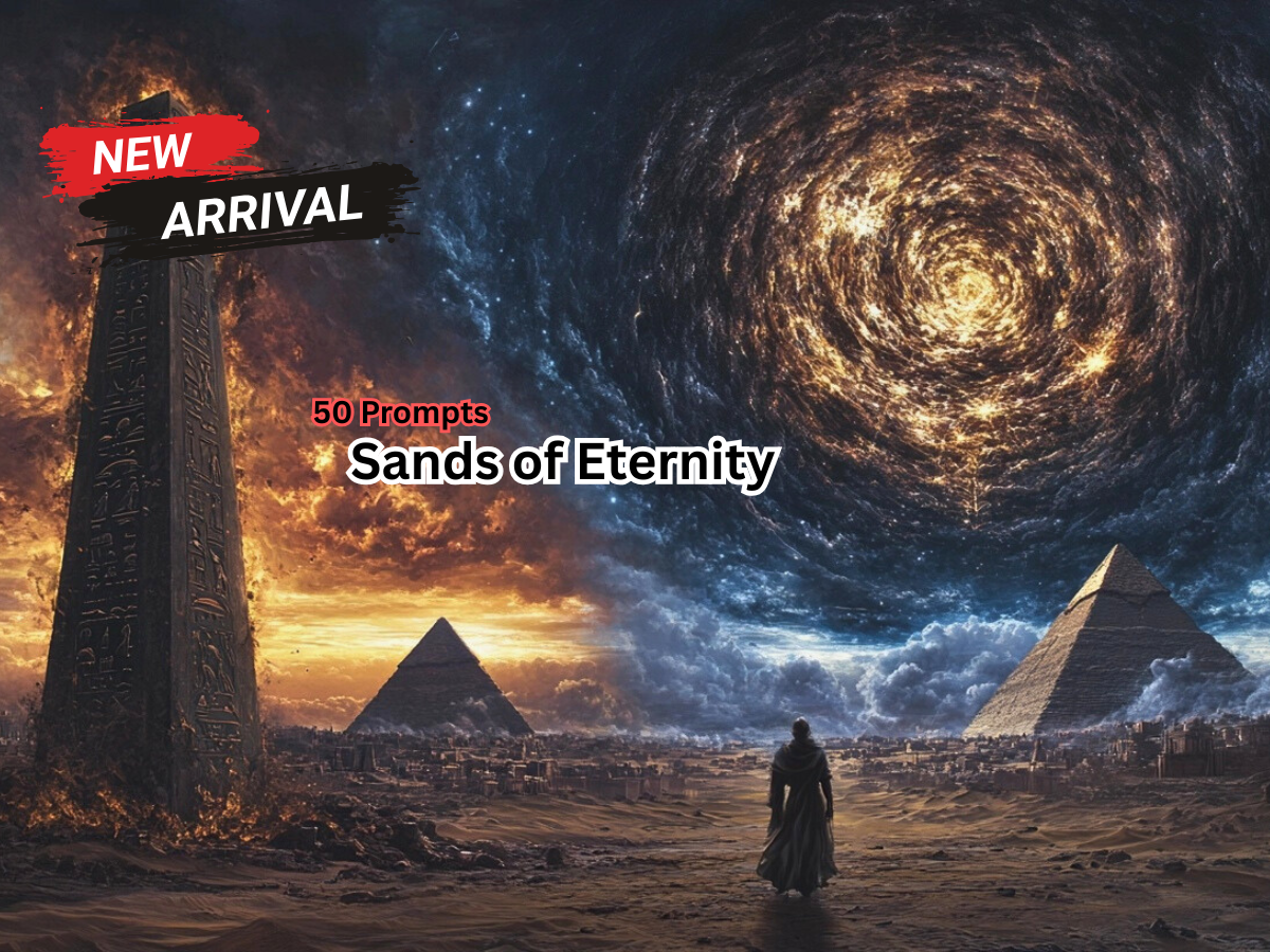 Sands of Eternity An Egypt Core Cinematic Prompt Pack Cover Photo.png
