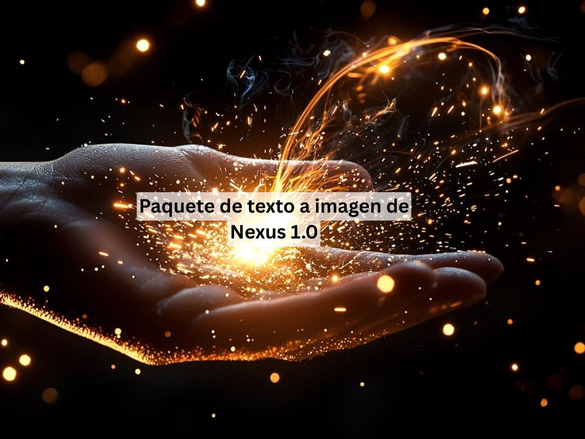 Paquete de texto a imagen de Nexus 1.0