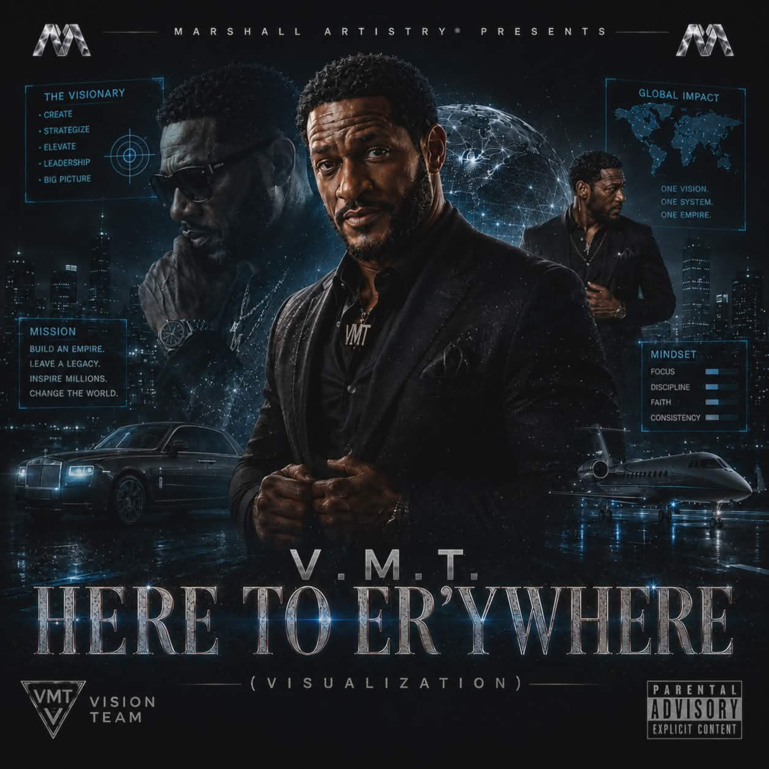 Here to Er'ywhere - V.M.T.