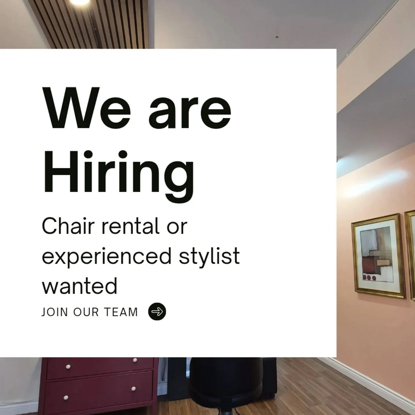 Are you an inclusive stylist with a passion for hair and a chill vibe?! 

Join our team!

#yeg #yegsalon #salonjob #salonhiring #yeghair