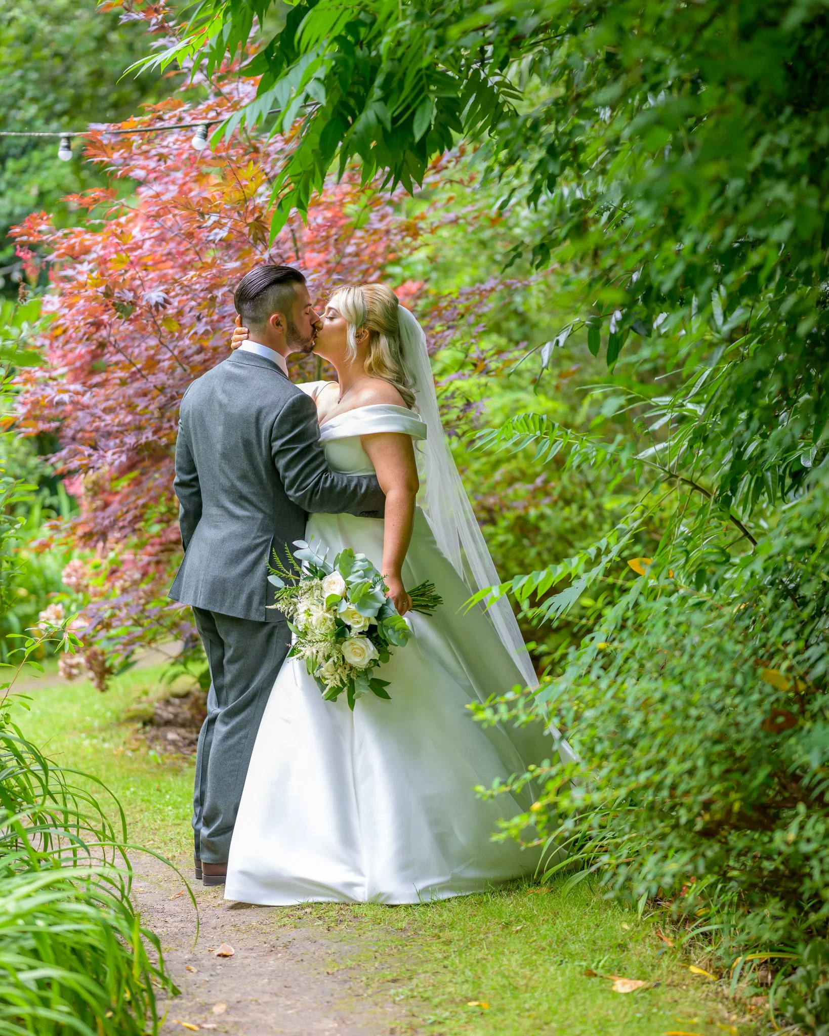 Dorset wedding photographer romantic portrait photo