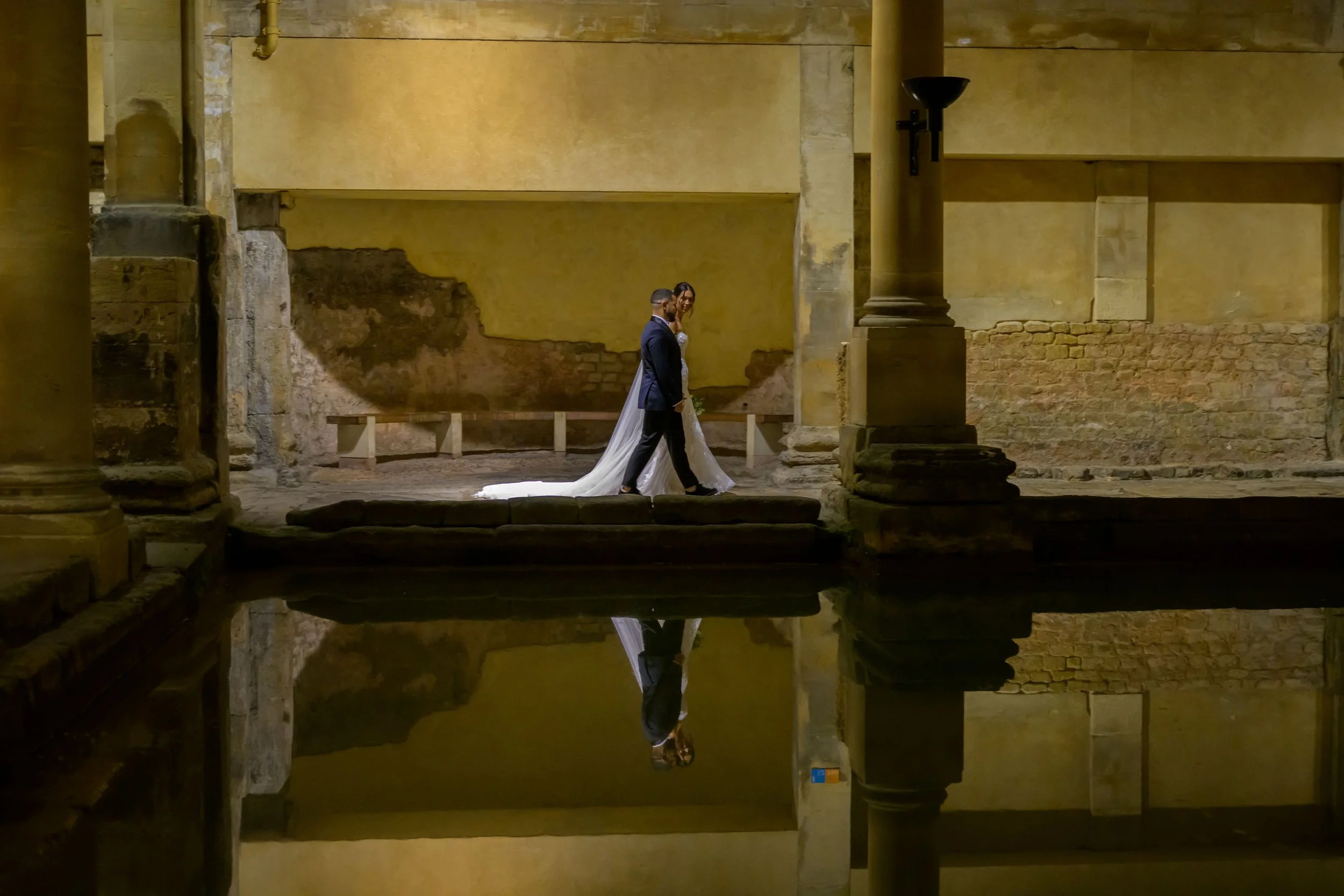 reflections wedding photography in Bath