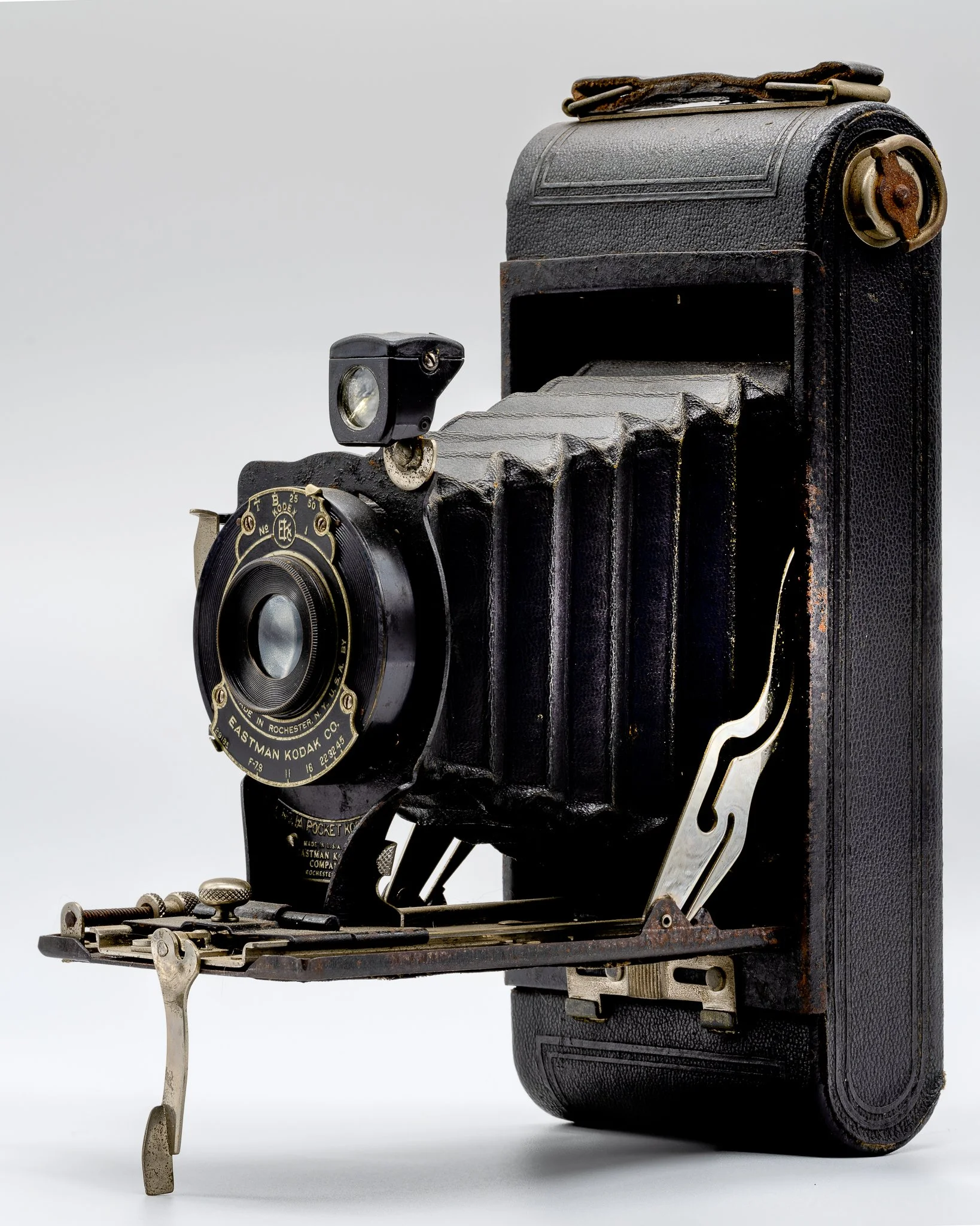 affordable product photography of an old camera