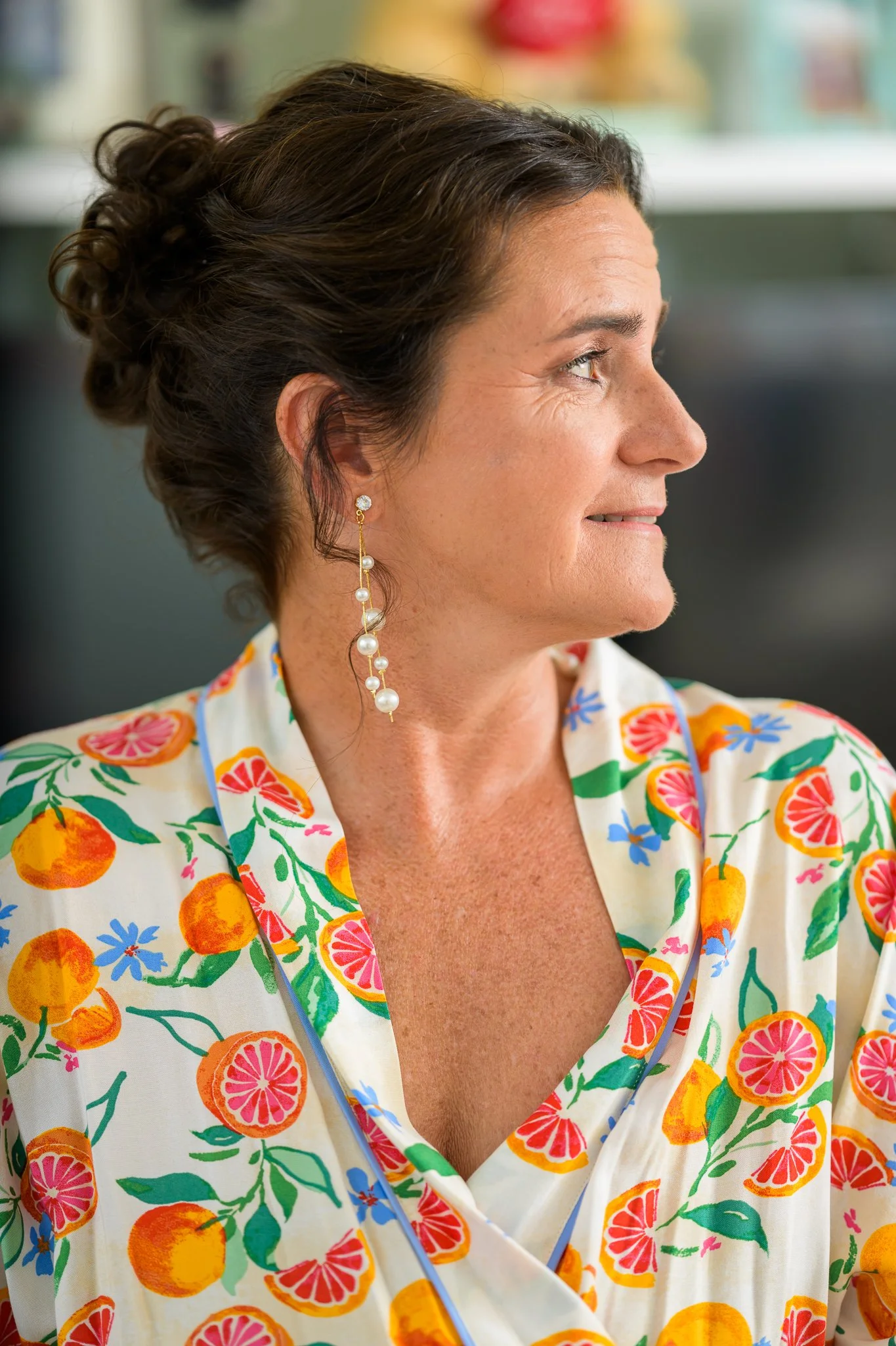 The bride pre-wedding