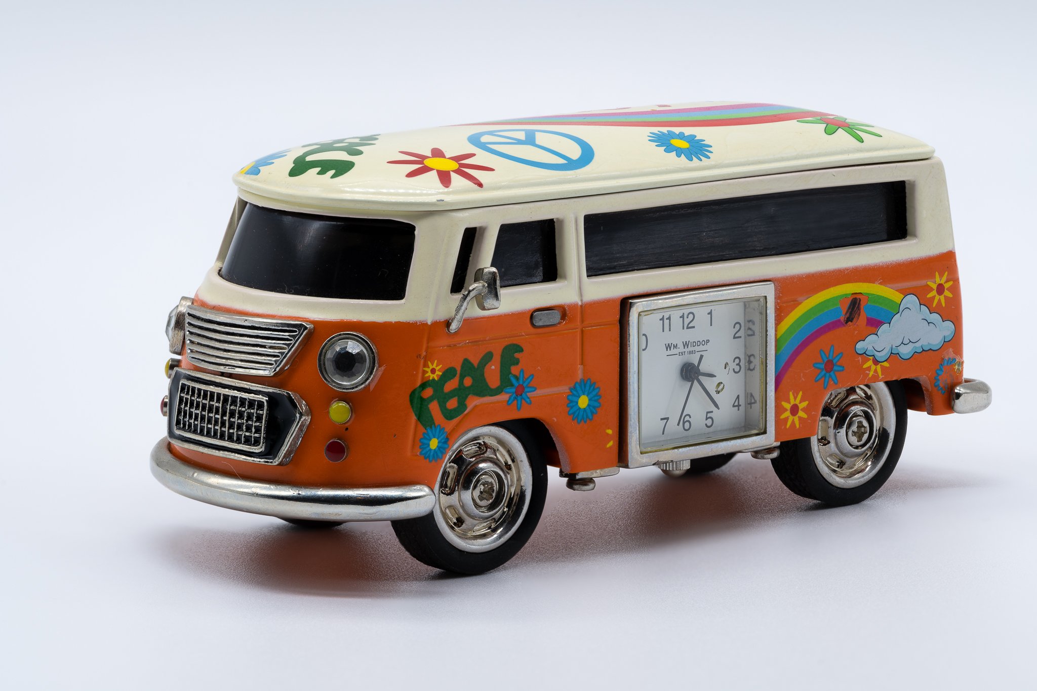 Product photography services - a van with a white background