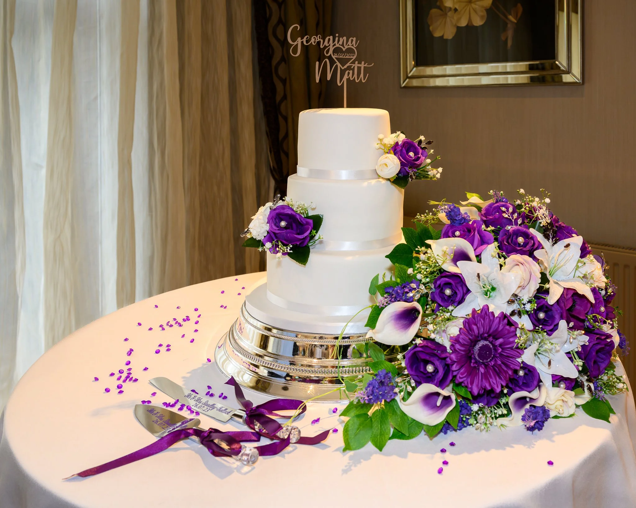 Dorset wedding cake photographer