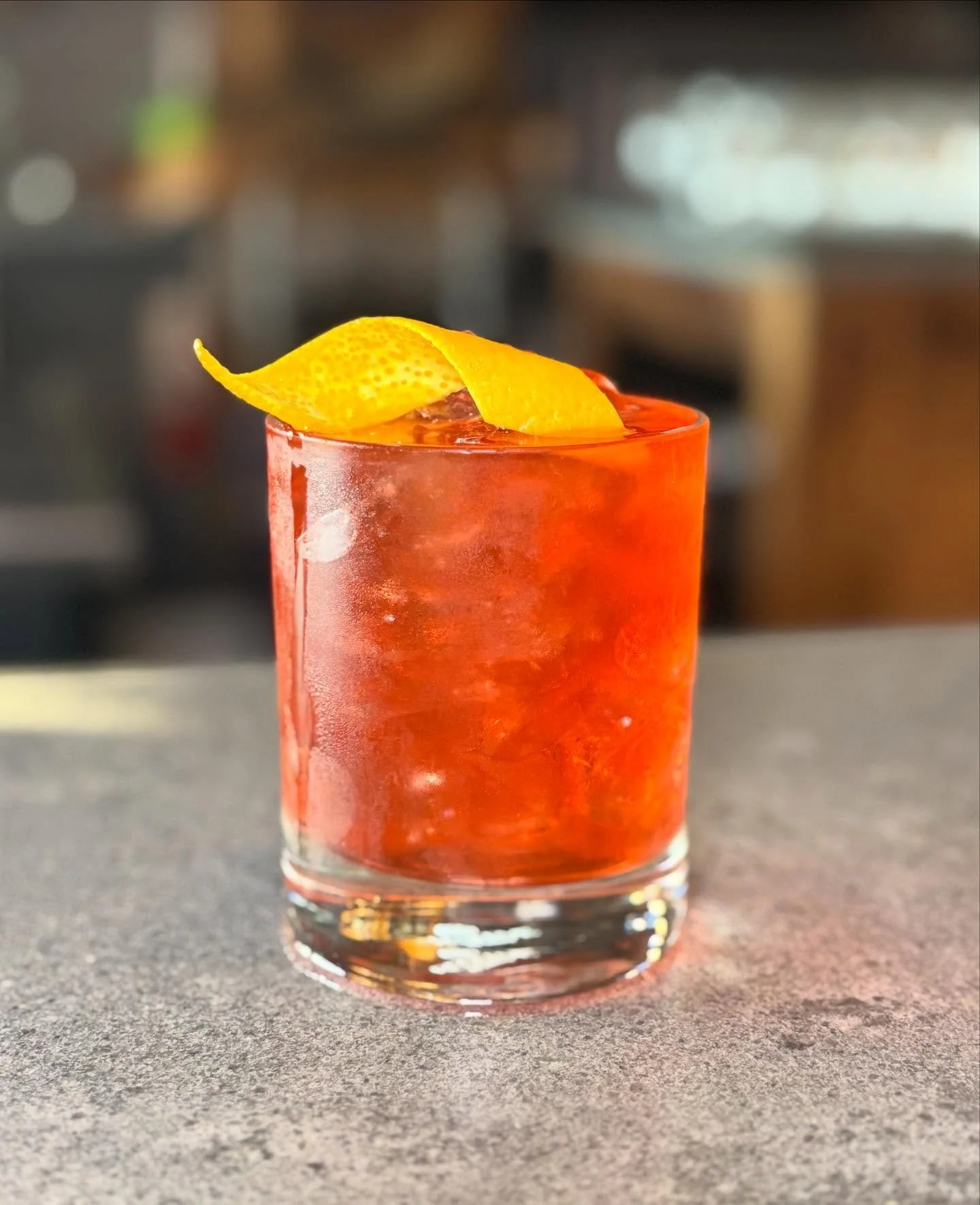 It&rsquo;s @negroniweek ! Come try our celebratory weekend special, the Nordic Negroni! Made with @brennivinusa aquavit, @campariofficial, @lillet, and orange juniper syrup. It&rsquo;s classically bitter with a touch of citrusy sweetness 💁&zwj;♀️