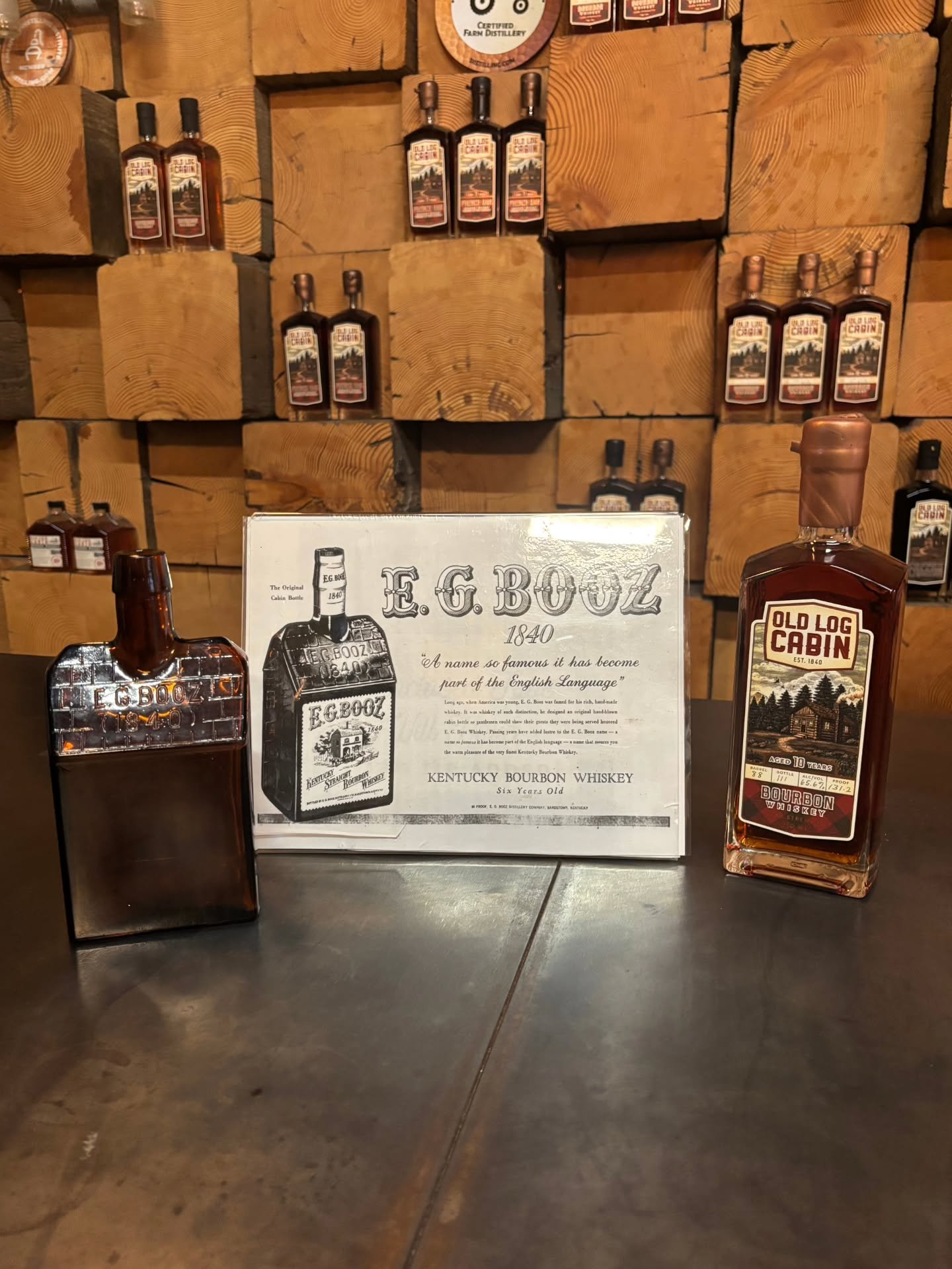 Shout-out to our friends @oldlogcabin1840 for having our staff over last week for a distillery tour and tasting! We loved tasting their aged bourbons and checking out the new labels (courtesy of Seattle Kraken's @shogodzilla) on their Batch 206 Vodka