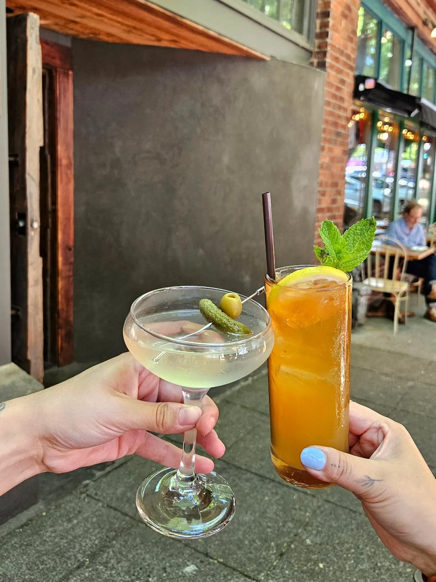 We've got two new cocktails for ya! 🥂

Loki Vibes - For when you&rsquo;re low key tryin&rsquo; to relax but not opposed to a bit of mischief. Evan Williams whiskey, iced tea &amp; lemonade, peach pur&eacute;e, lemon, simple, mint

Dill With It - A m