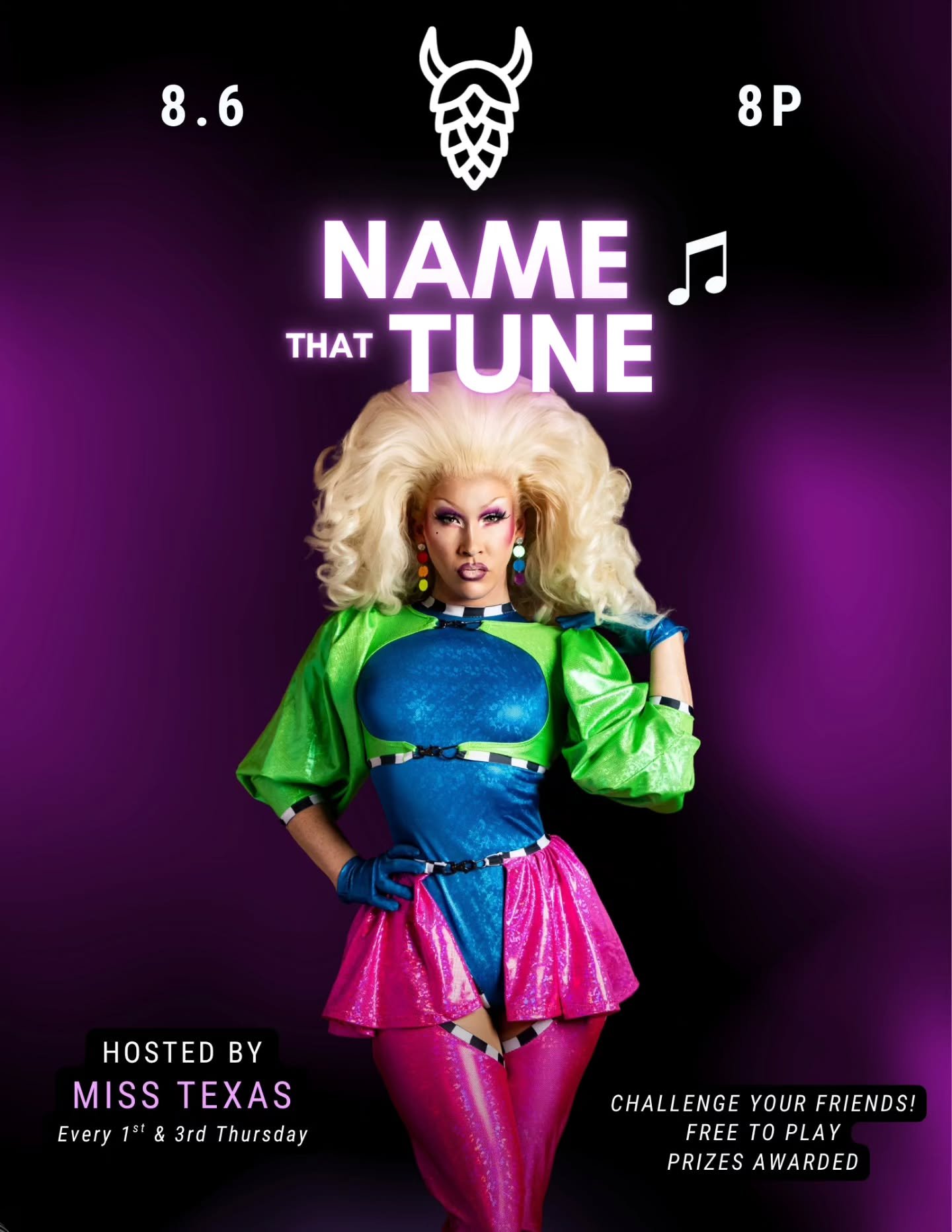 Name That Tune is back tomorrow! Can you rise to the challenge and win some prizes for your team? Hosted by @misstexas1988 and free to play 🎶💿

#thingstodoseattle #seattleevents #ballard #seattlebars #dragqueen