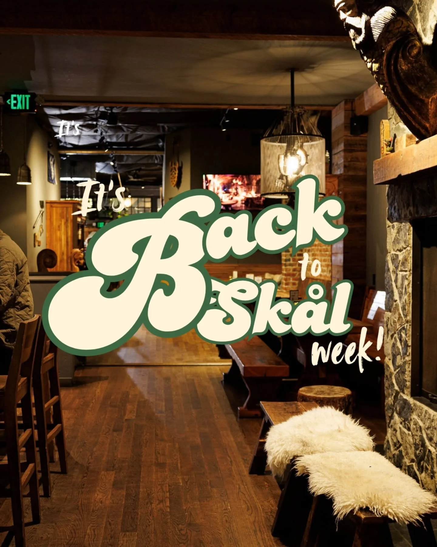 Kids: back in school. You: back at Sk&aring;l. 🎒🍻 Celebrate Back to Sk&aring;l season with us - we've got reservations open all week and minors are always welcome until 8pm! Wings return 9/4, fest &amp; pumpkin beers are flowing, and fresh hops rol