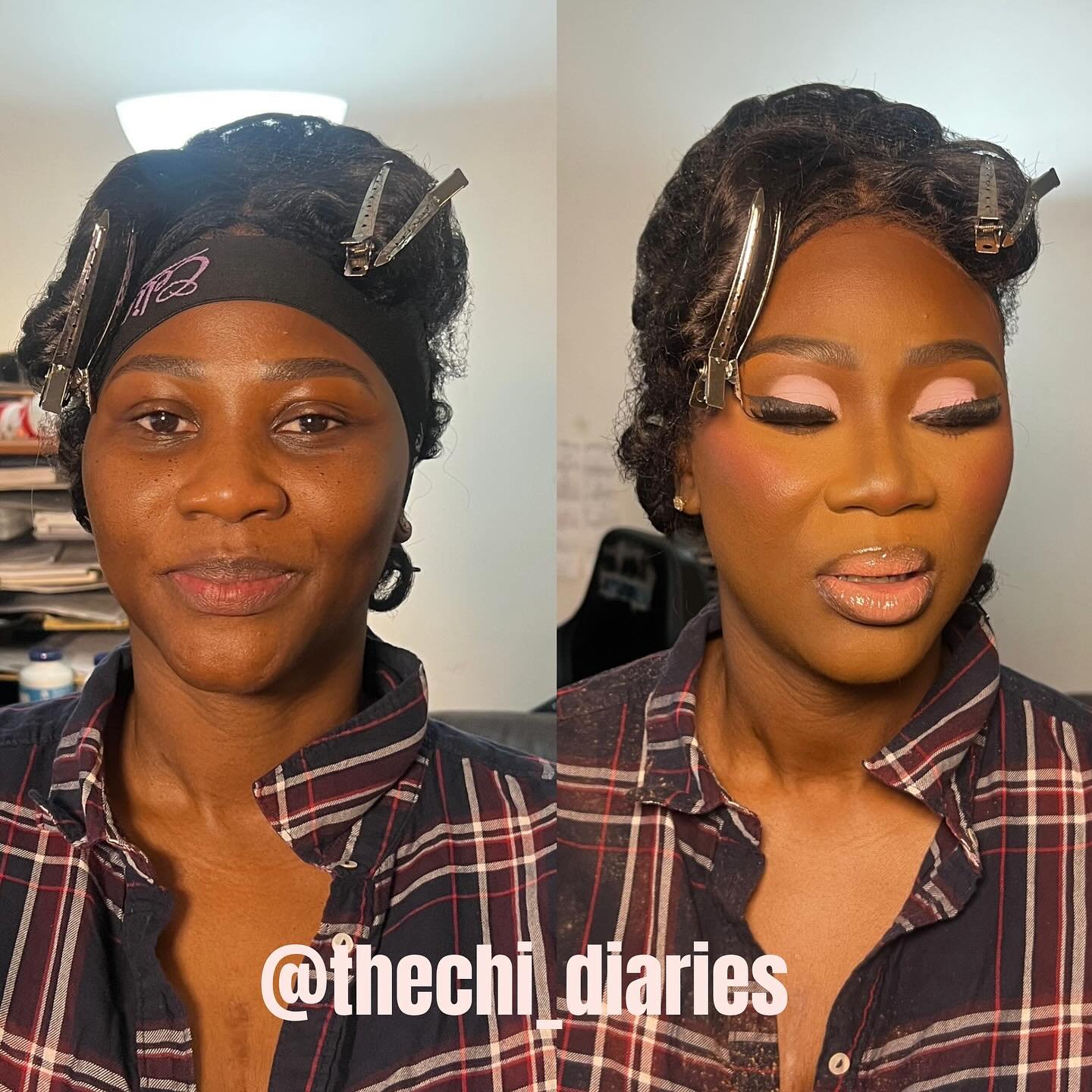 Color theory has really helped me improve my technique! Learning how complementary colors work is a big game changer in makeup artistry. 

June/July bookings are now available. 
Book your next makeup appointment www.thechidiariesmakeup.com 🎀

#chica