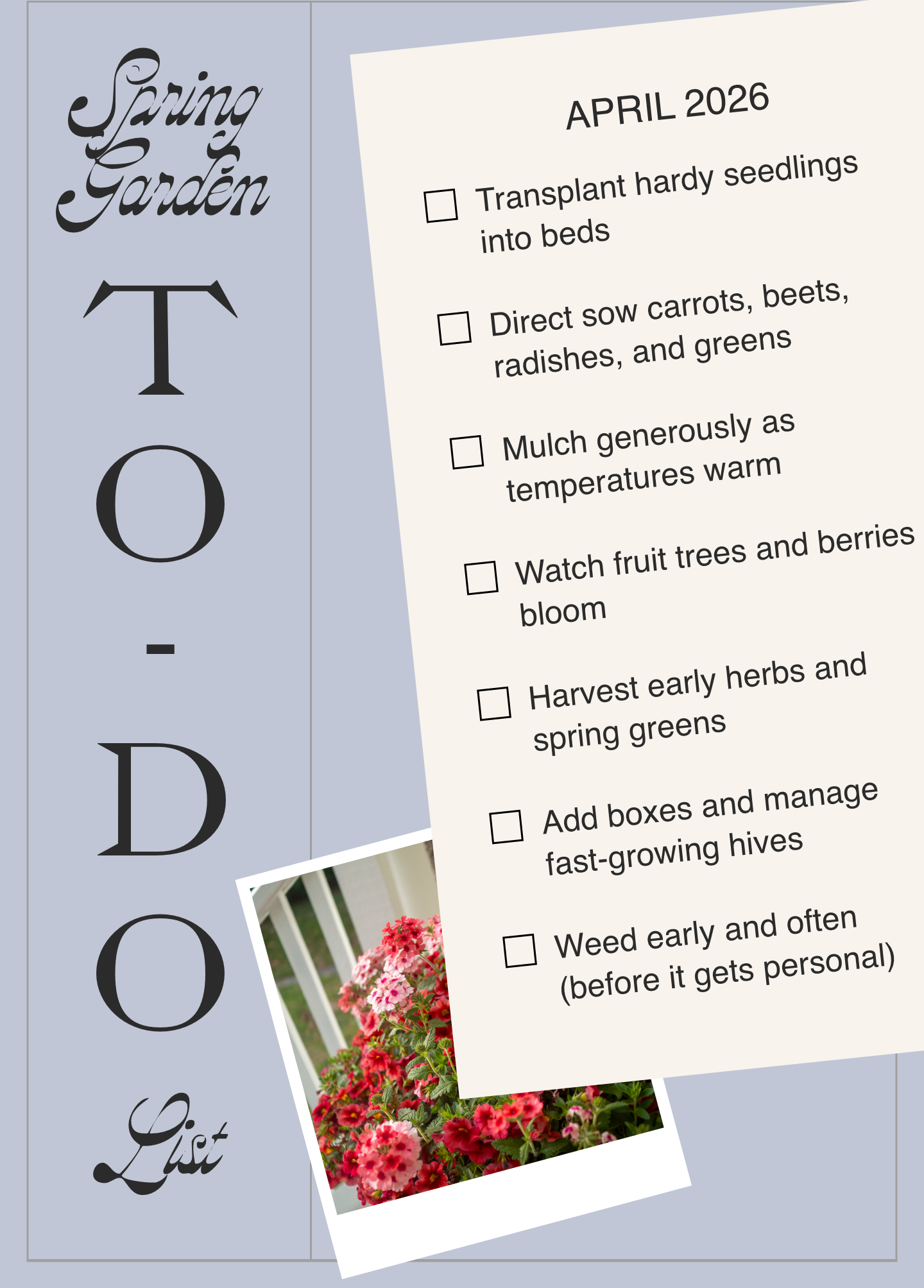 April feels like a long exhale.