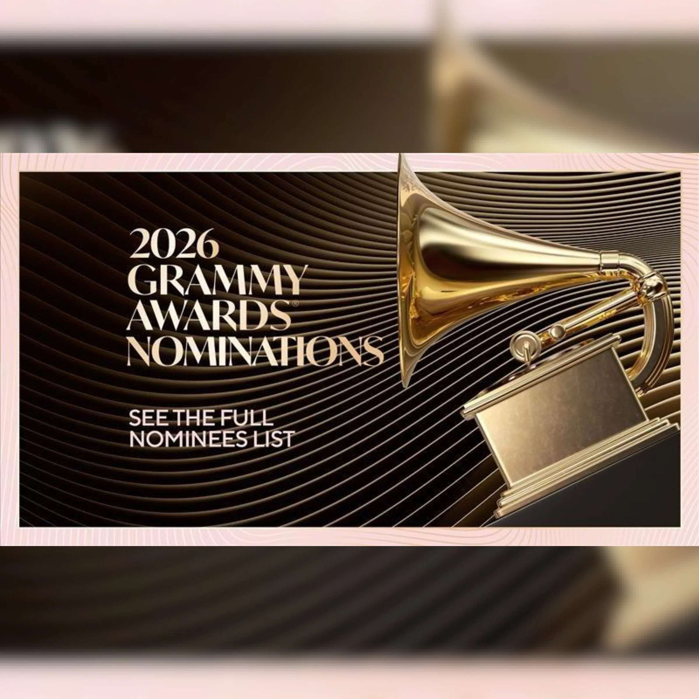 Get The Champagne - The 2026 GRAMMYS Are Coming