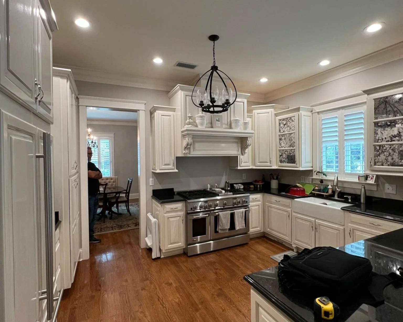 The original kitchen before.