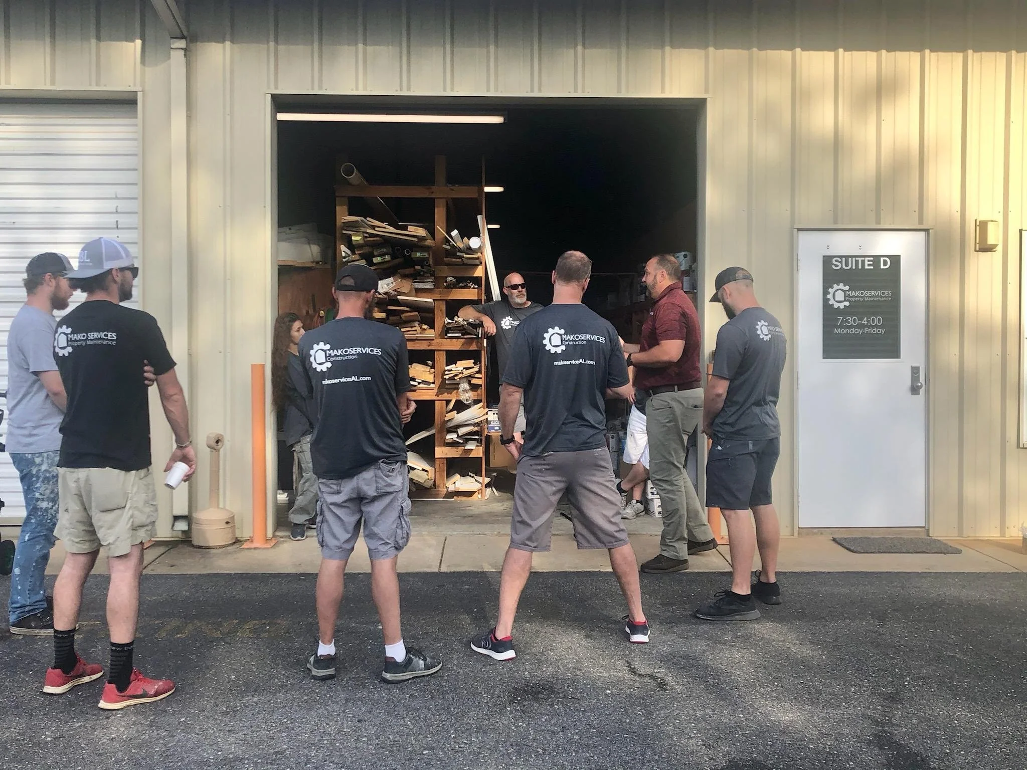 MAKO SERVICES first shop office warehouse