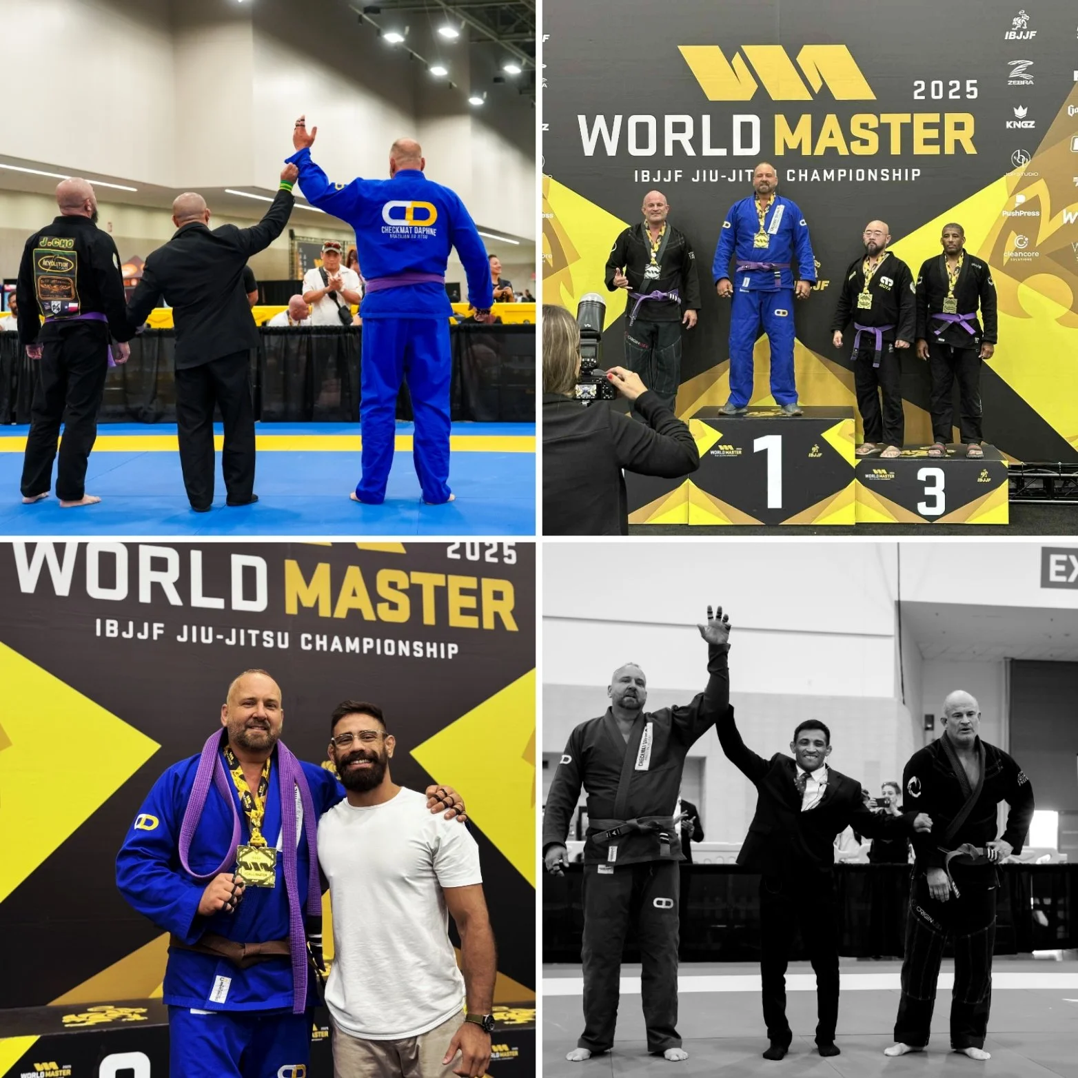 The owner Bryan Hodges practicing jiu-jitsu