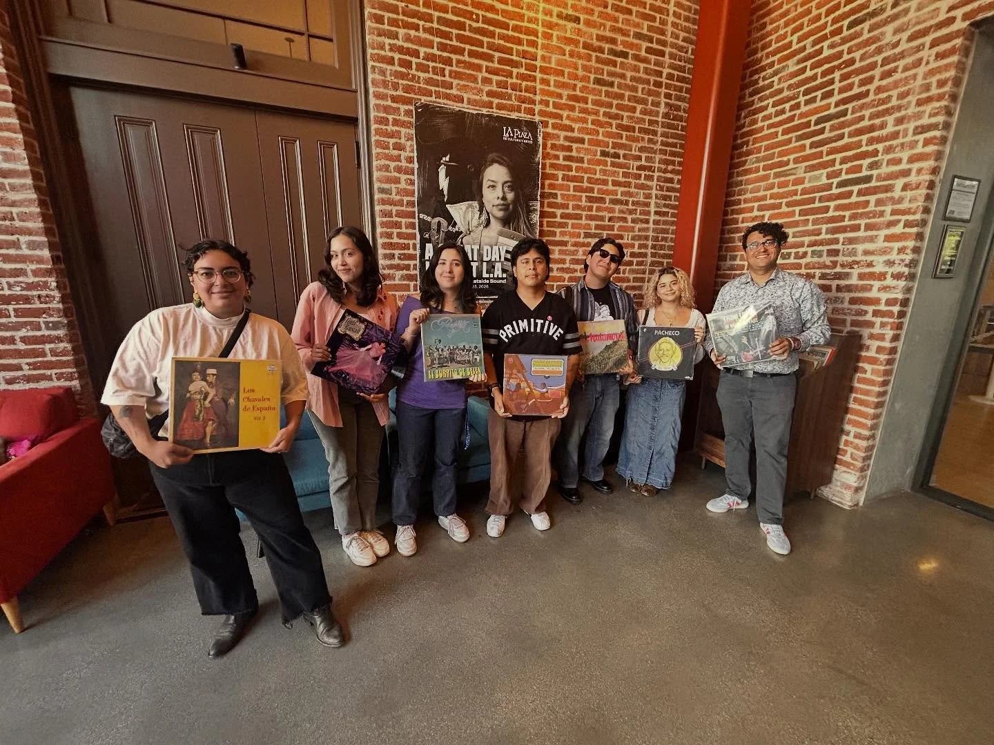 We had a great day at @laplazala with Dr. Jorge Leal @implacable the mastermind behind @rockarchivola (thanks for sharing your expertise!). This exhibit really took me back to the old days of being a youth growing up on the Eastside from the backyard