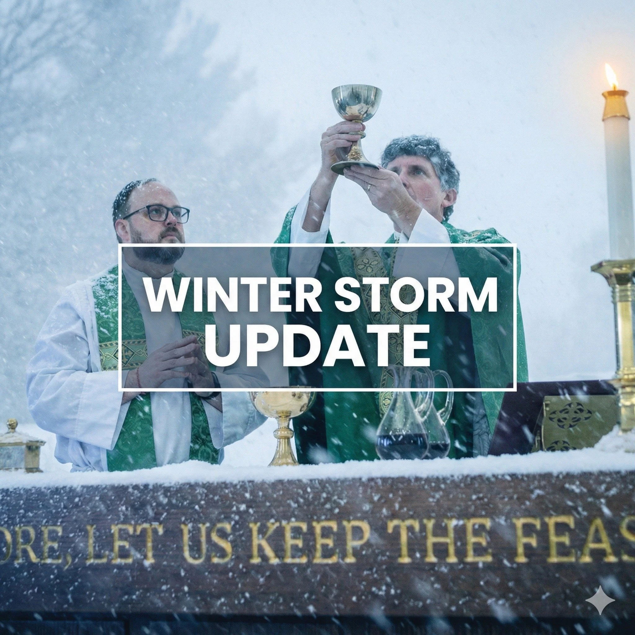 Winter Weather &amp; Worship Updates