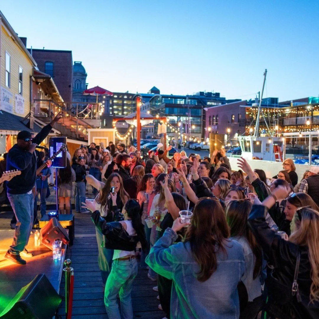 Portland Maine: Live music and lobster rolls? Sign us up.