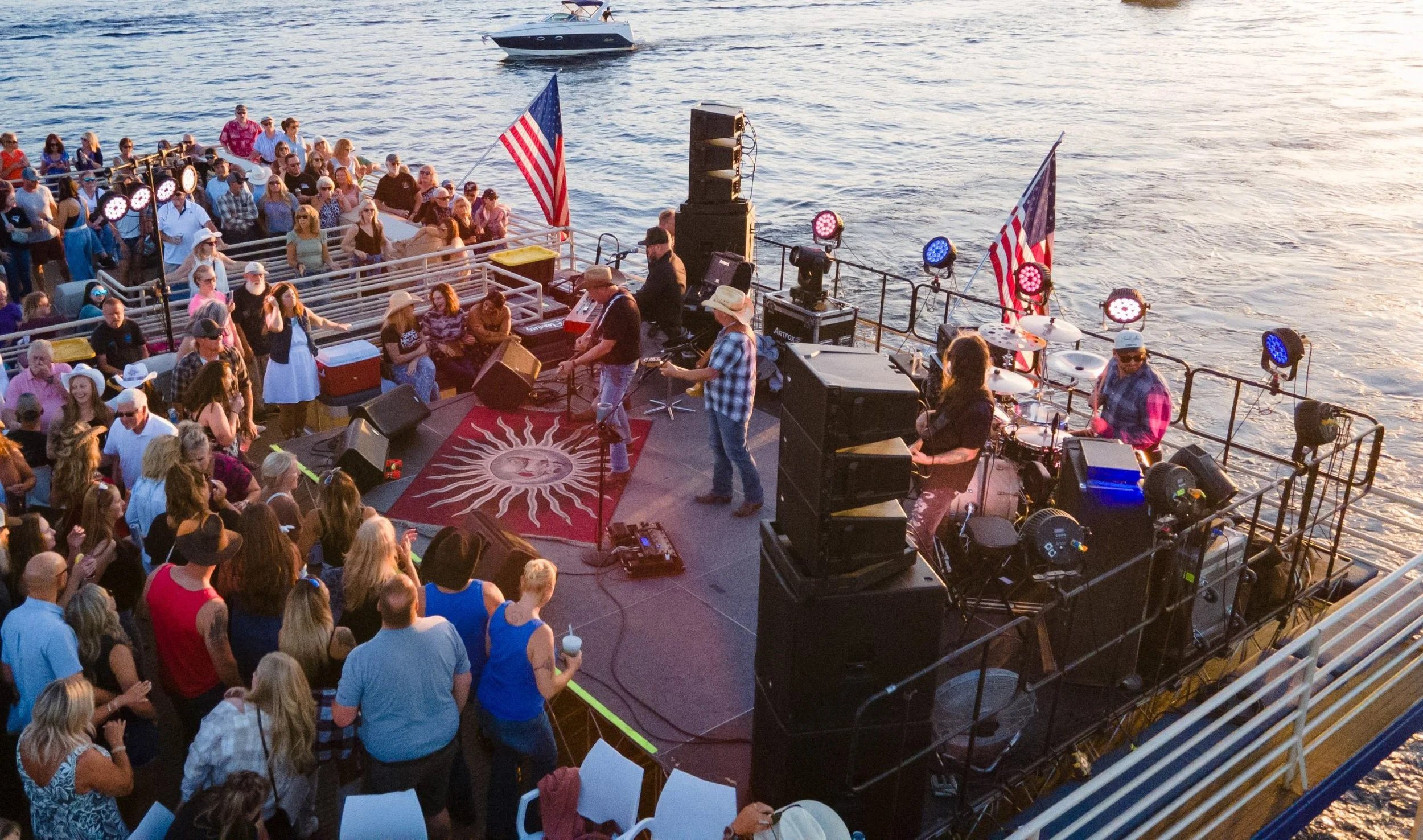 Coeur d’Alene: This lake town puts the bands on the boat
